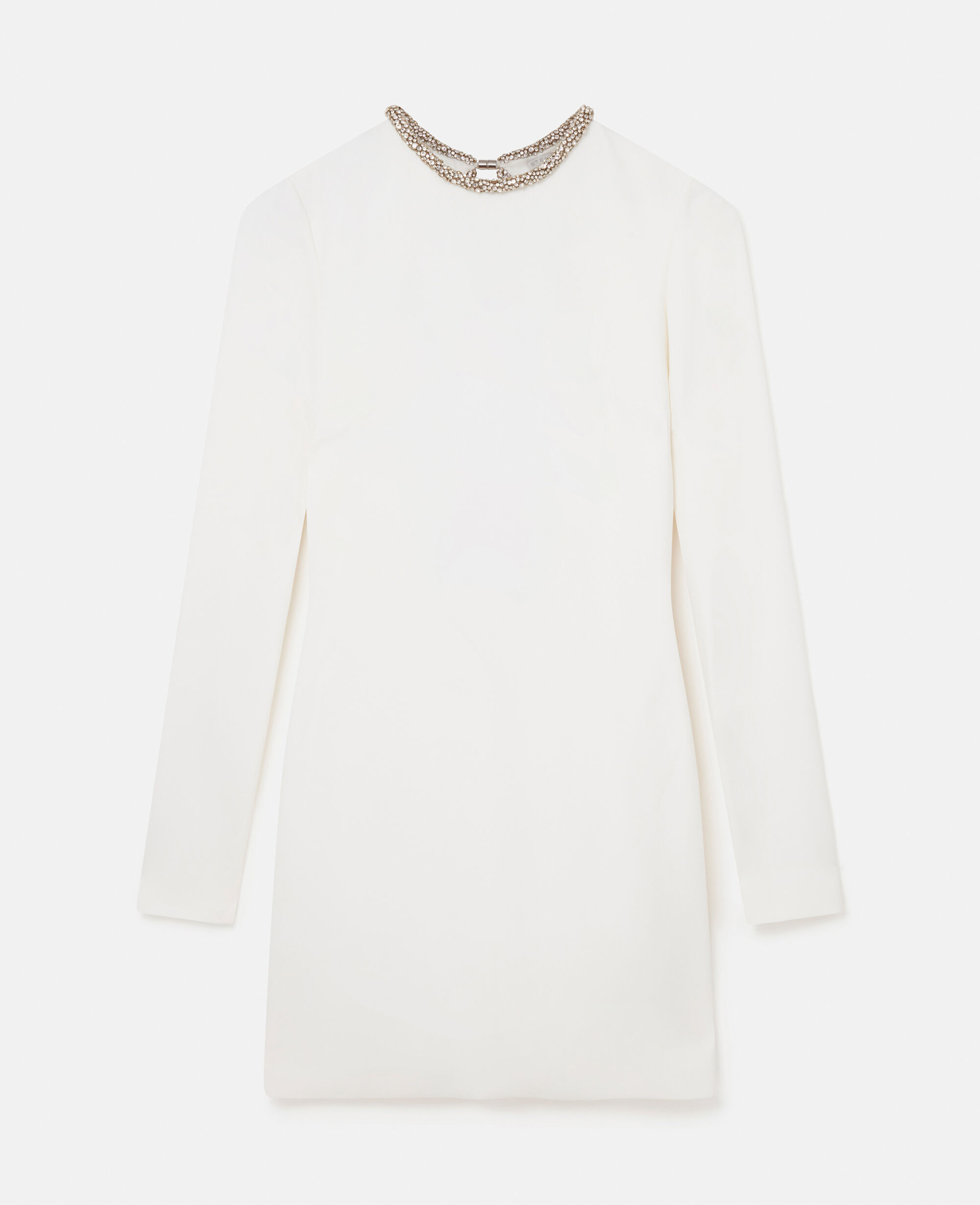 Stella McCartney crystal-choker mini dress - Yellow