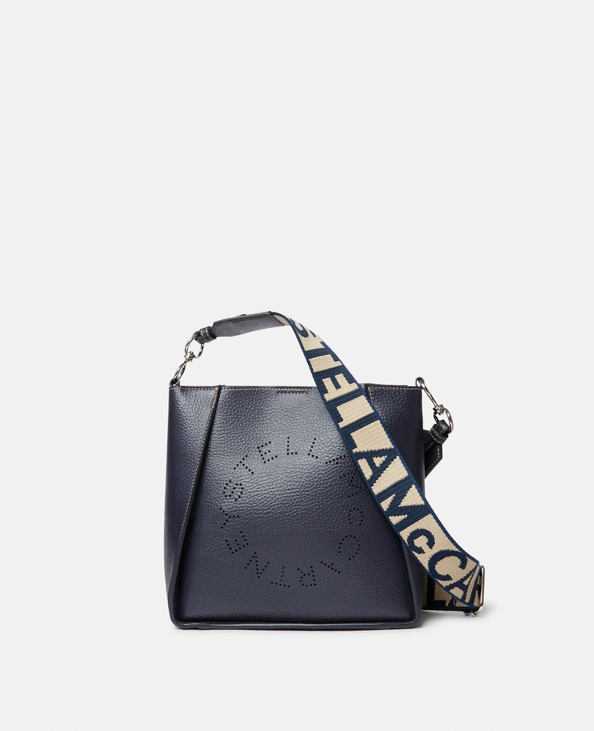 Logo Square Crossbody Bag-White-large image number 0
