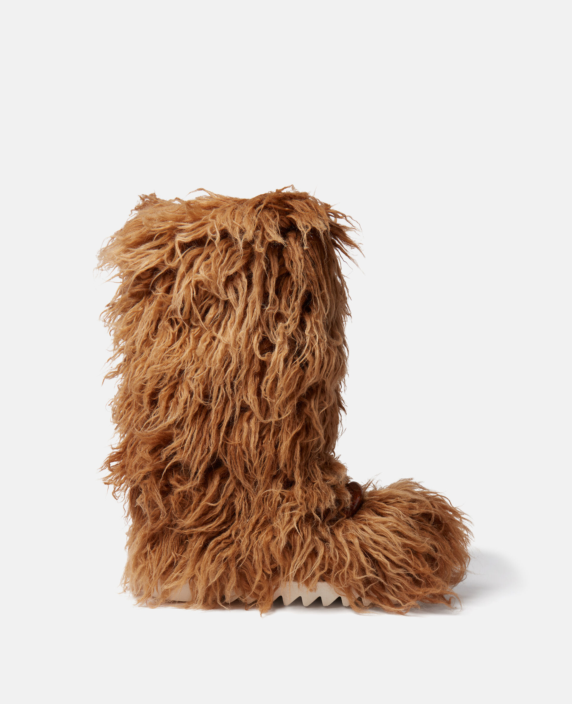 Fur Free Fur Shaggy Boots-Brown-large image number 0
