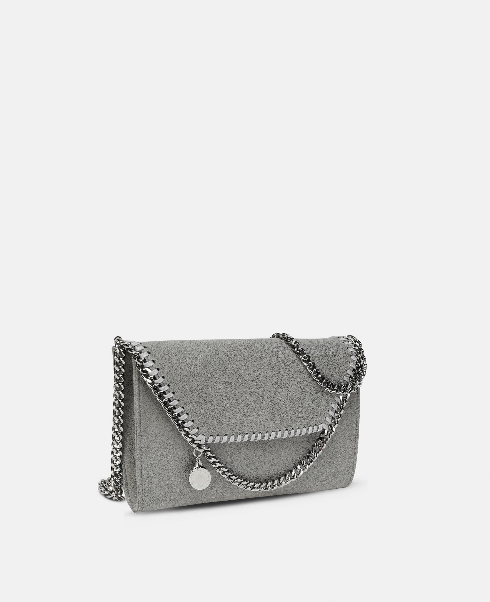 Women Grey Falabella Wallet Crossbody Bag   Stella McCartney US