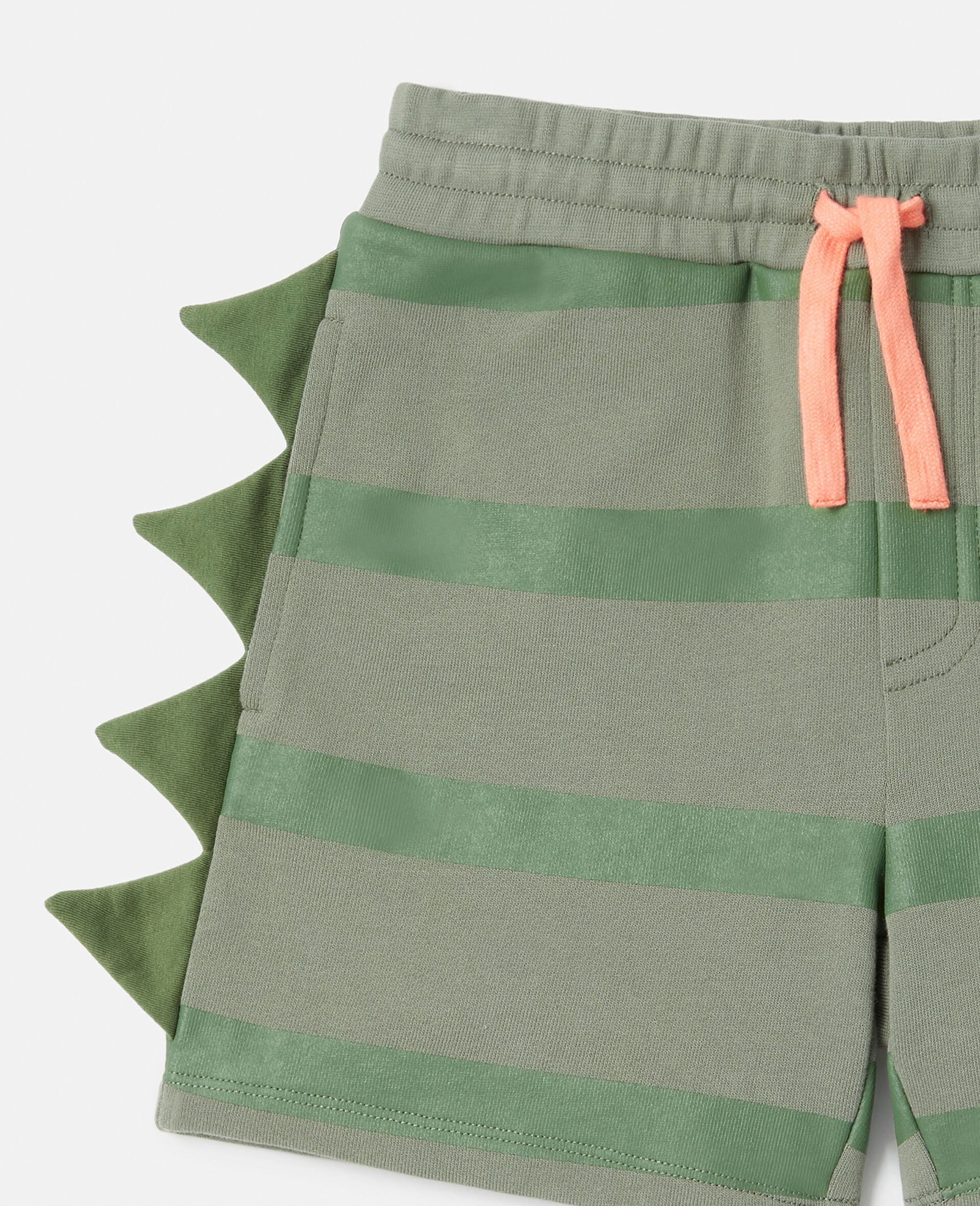 Gecko Spike Sweat Shorts-Green-large image number 1