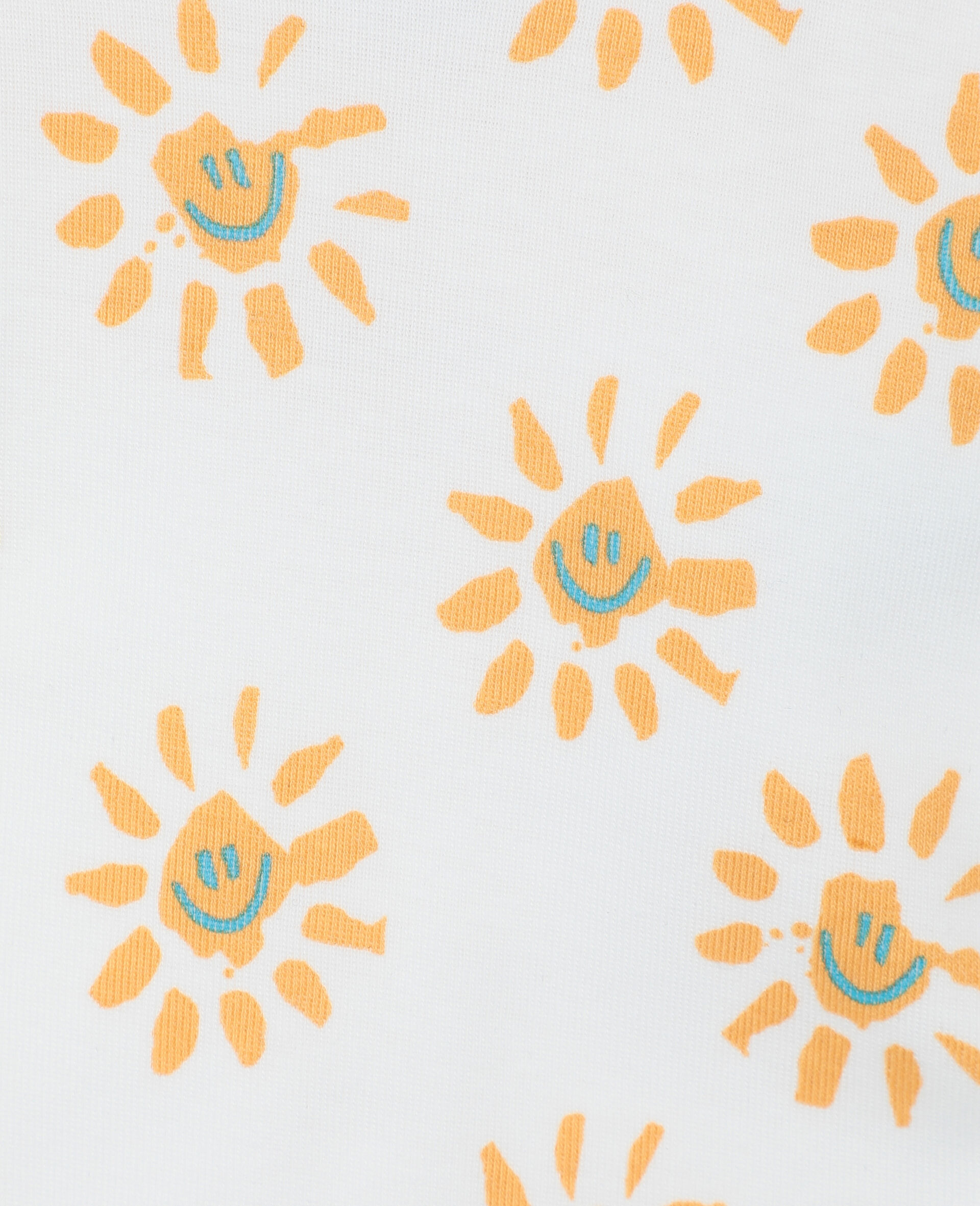 „Happy Sun“ Lätzchen-Set aus geripptem Jersey -Gelb-large image number 2