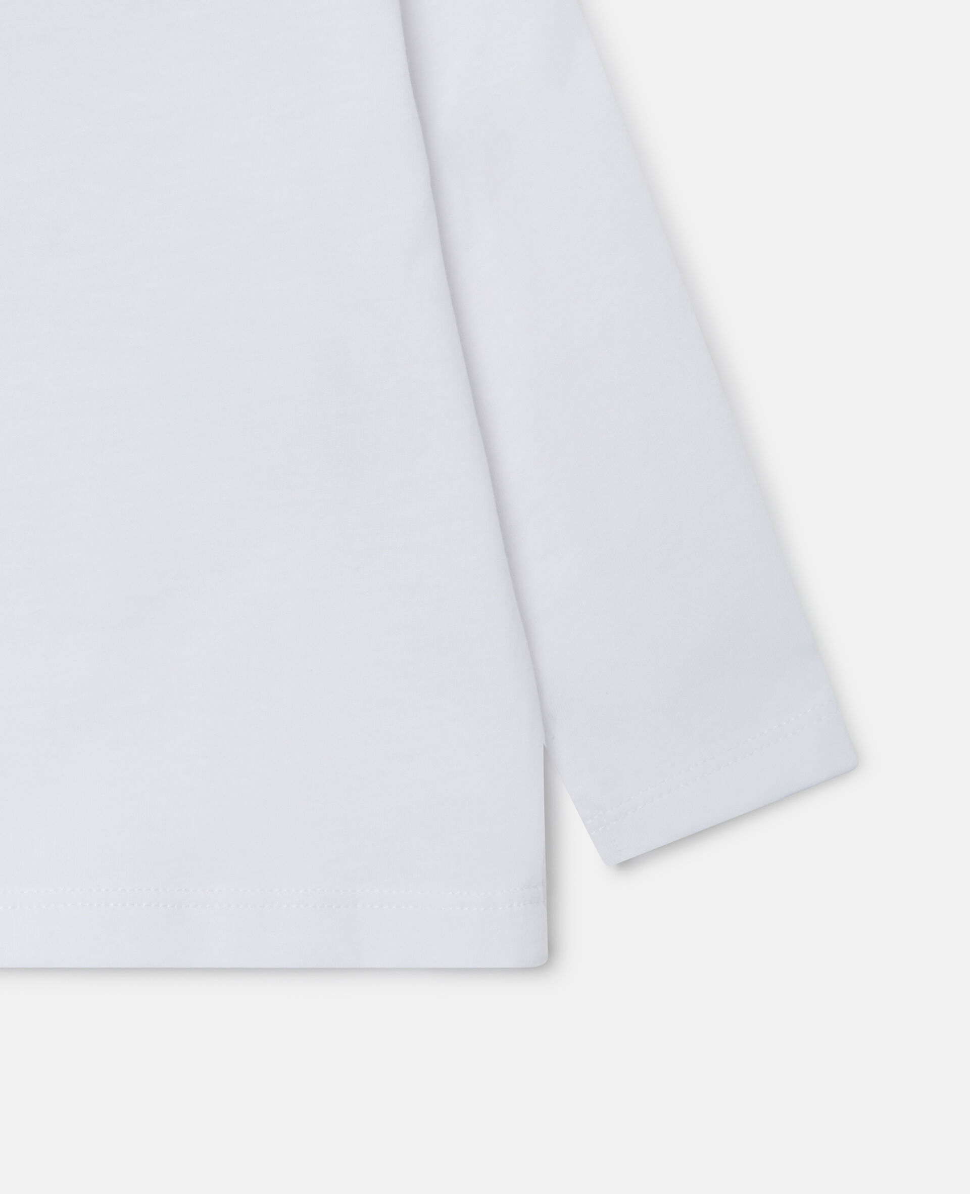 Monster Graphic Long-Sleeve Top-White-large image number 3