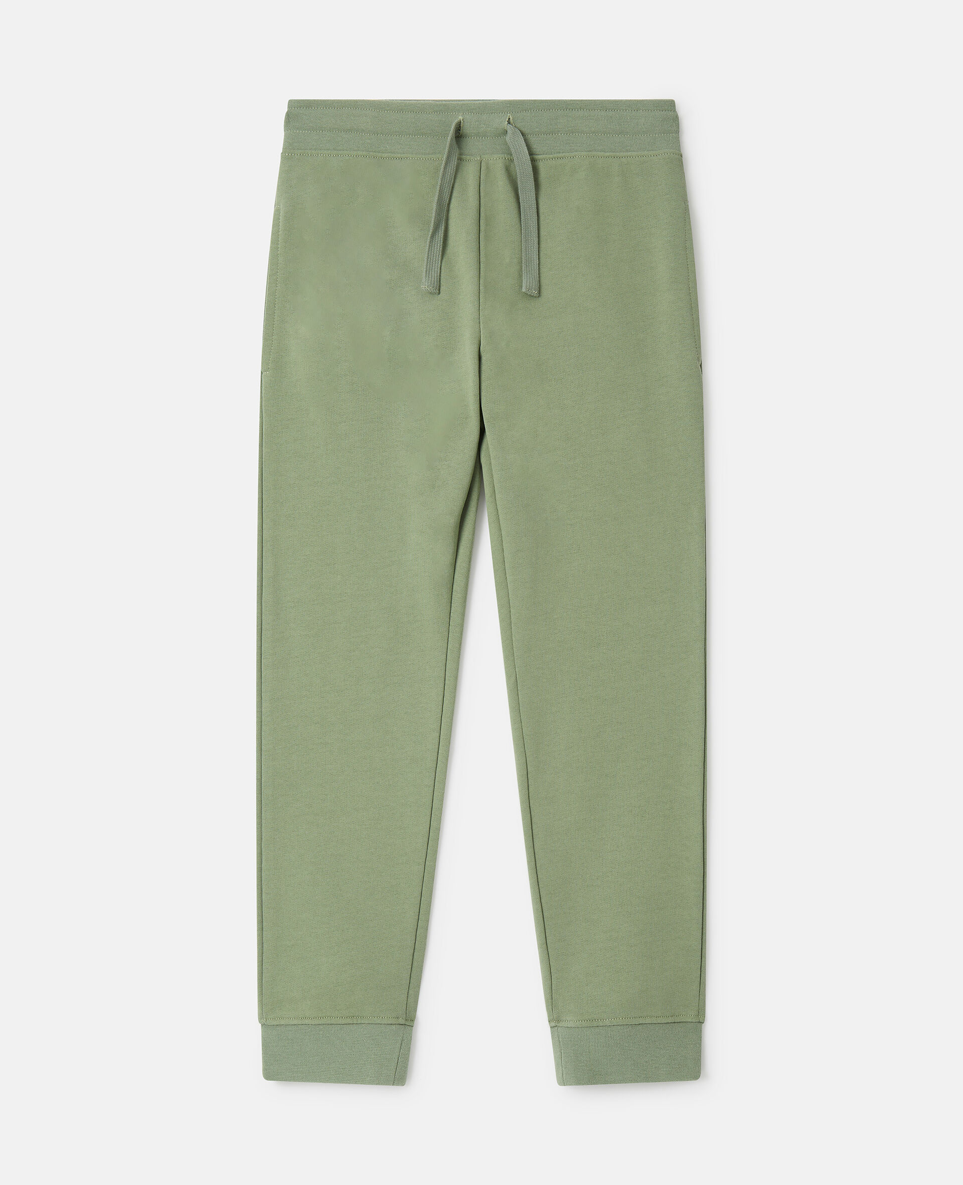 Pantaloni sportivi con coulisse-Verde-medium