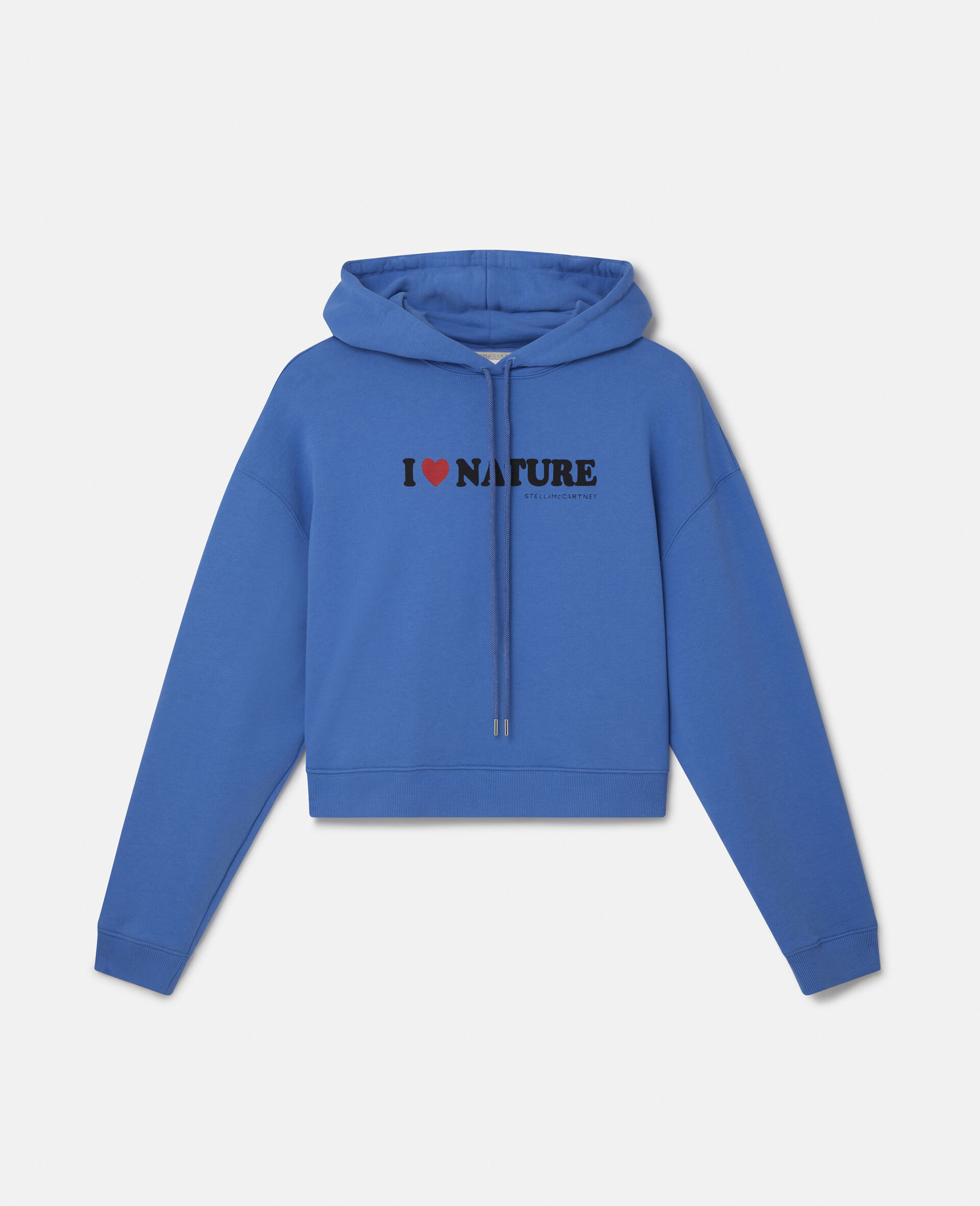 Sweat a capuche I Love Nature-Bleu-large image number 0