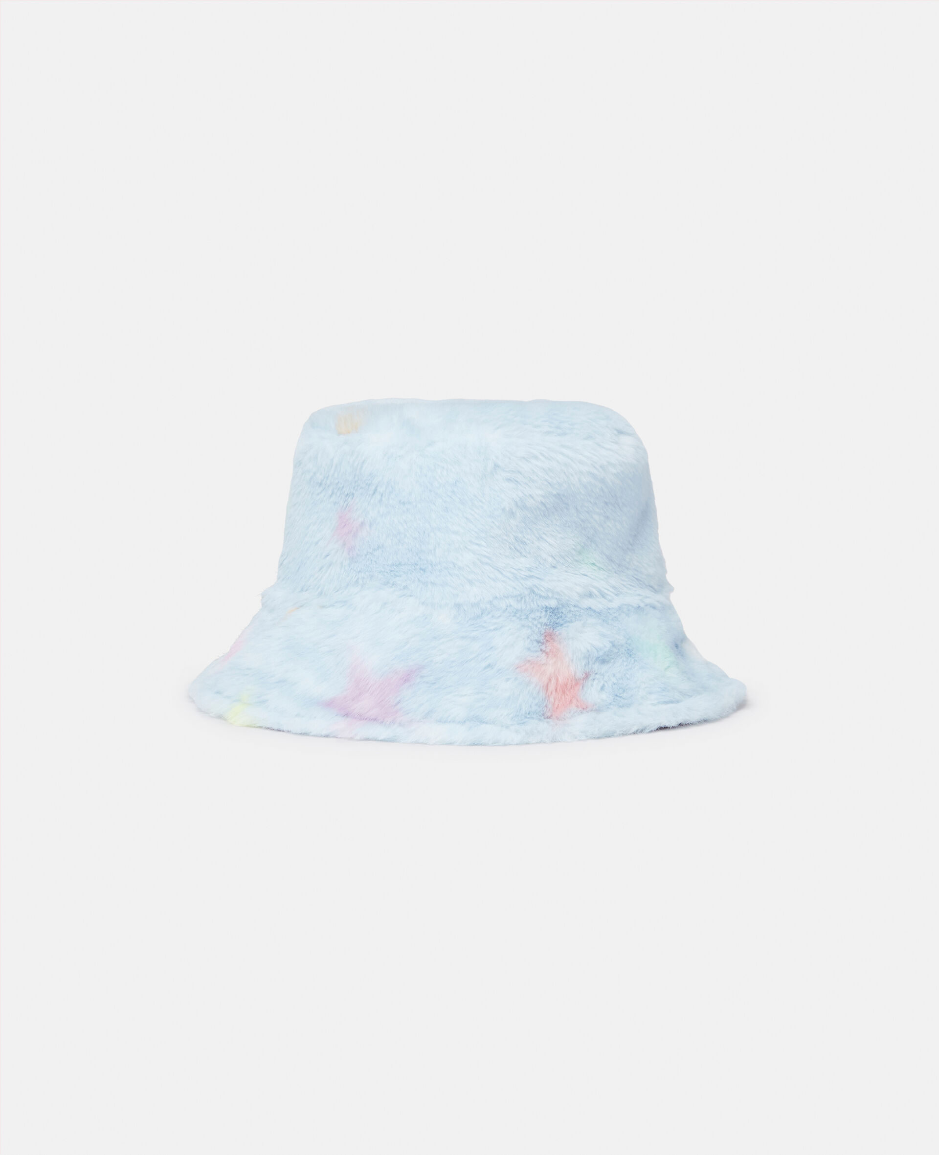 Star Print Bucket Hat-Black-large image number 0