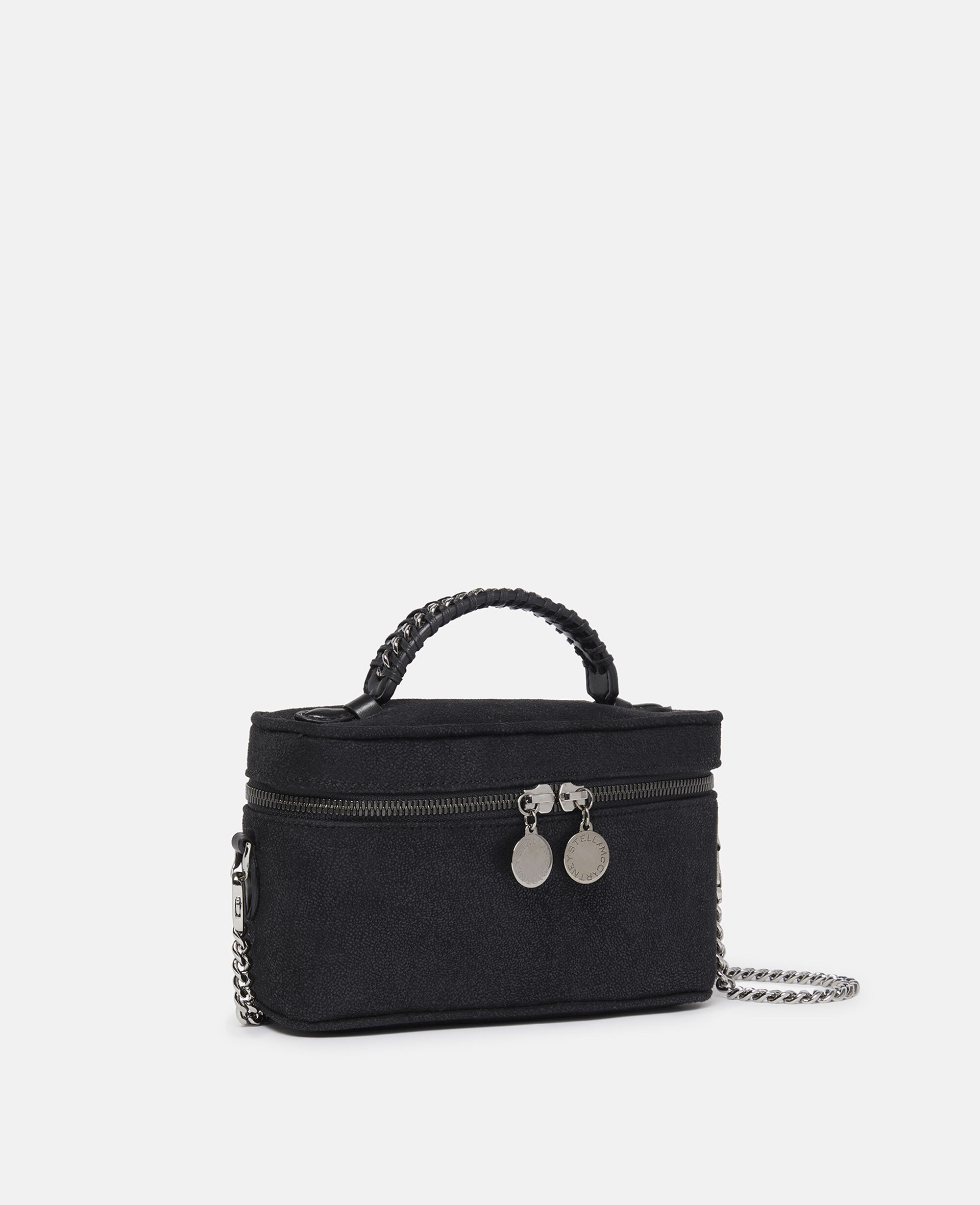Women Pitch black Falabella Vanity Case | Stella McCartney US
