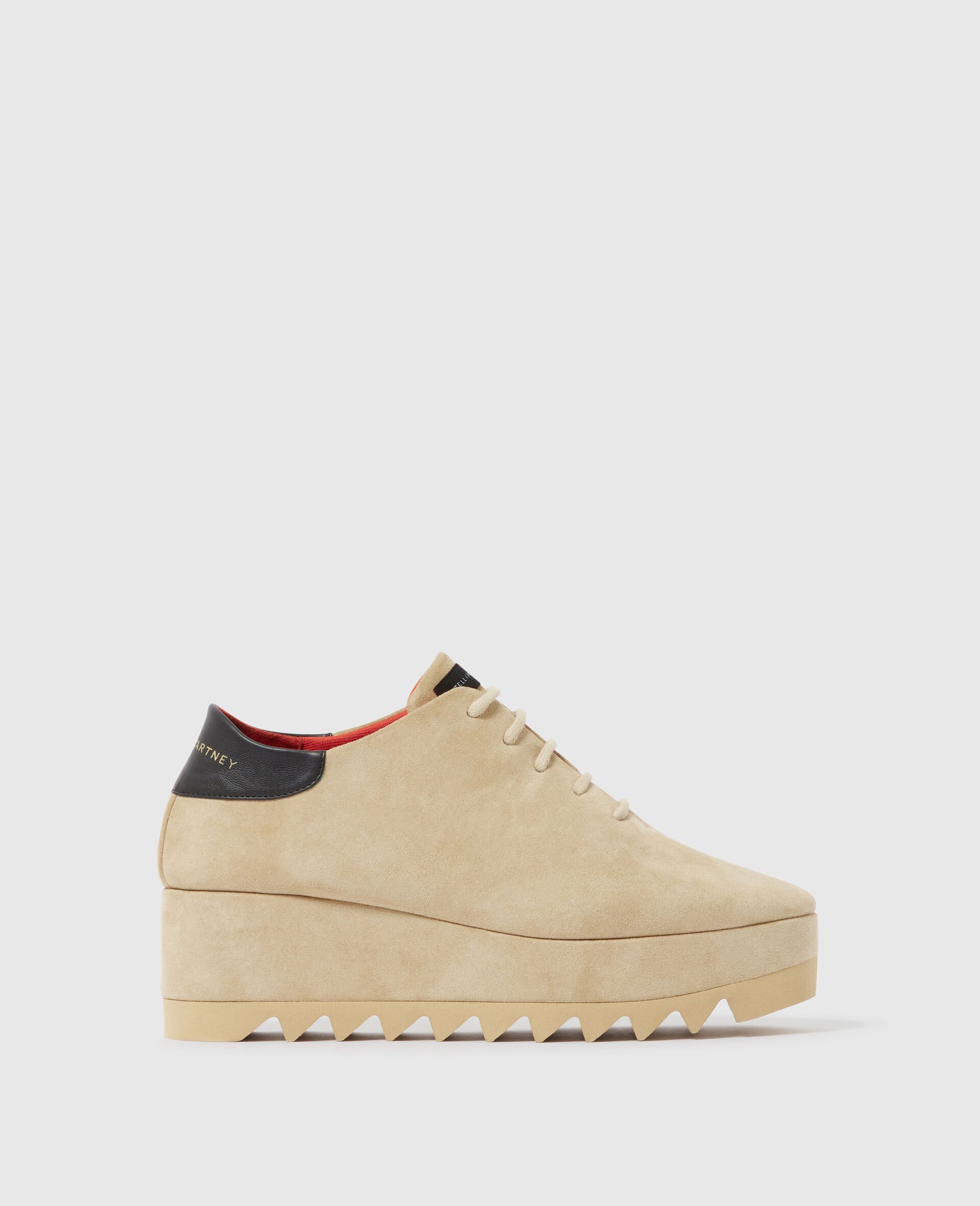 Elyse Lace-Up Platforms-Beige-medium