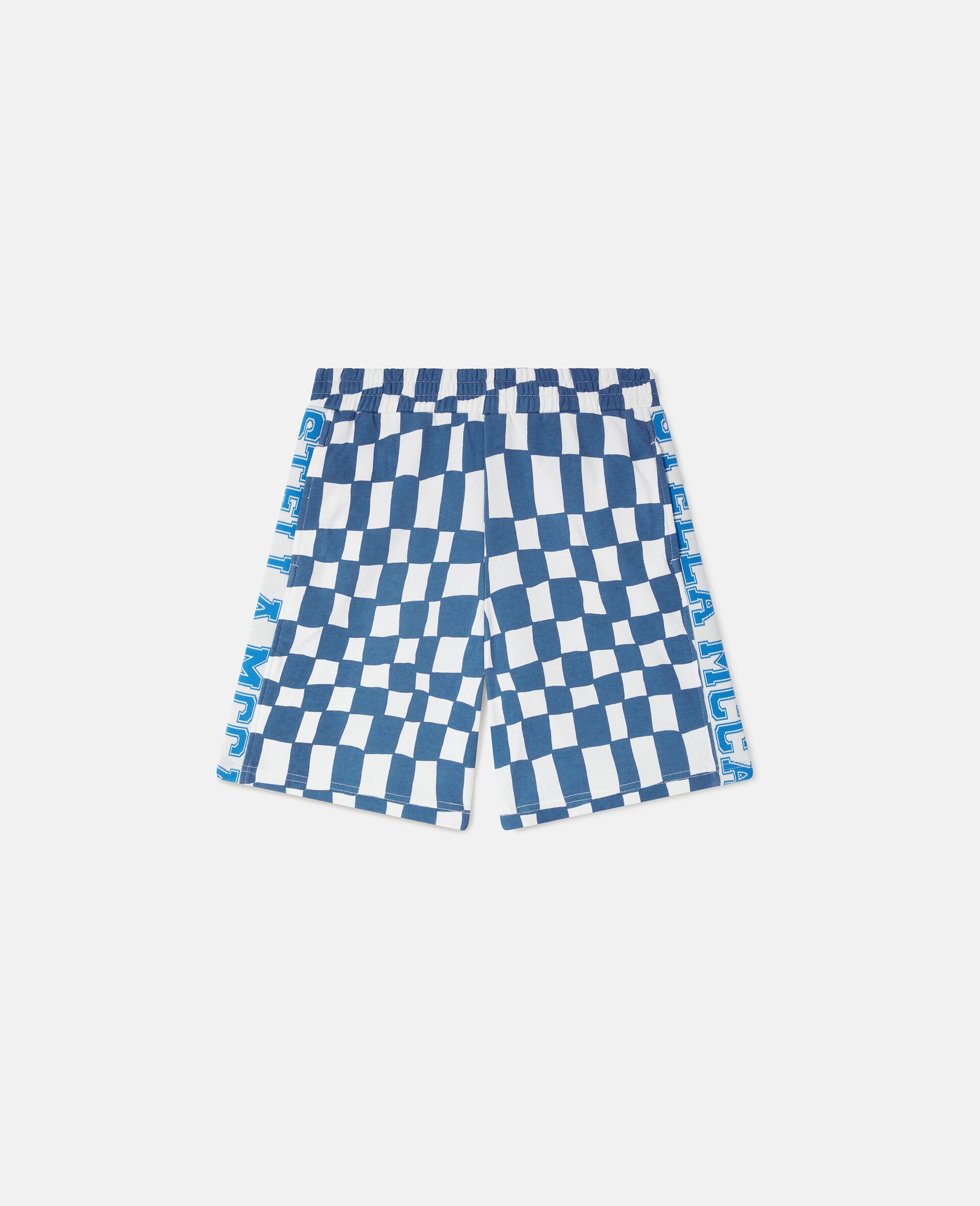 Moniker Check Shorts-Blue-large image number 0
