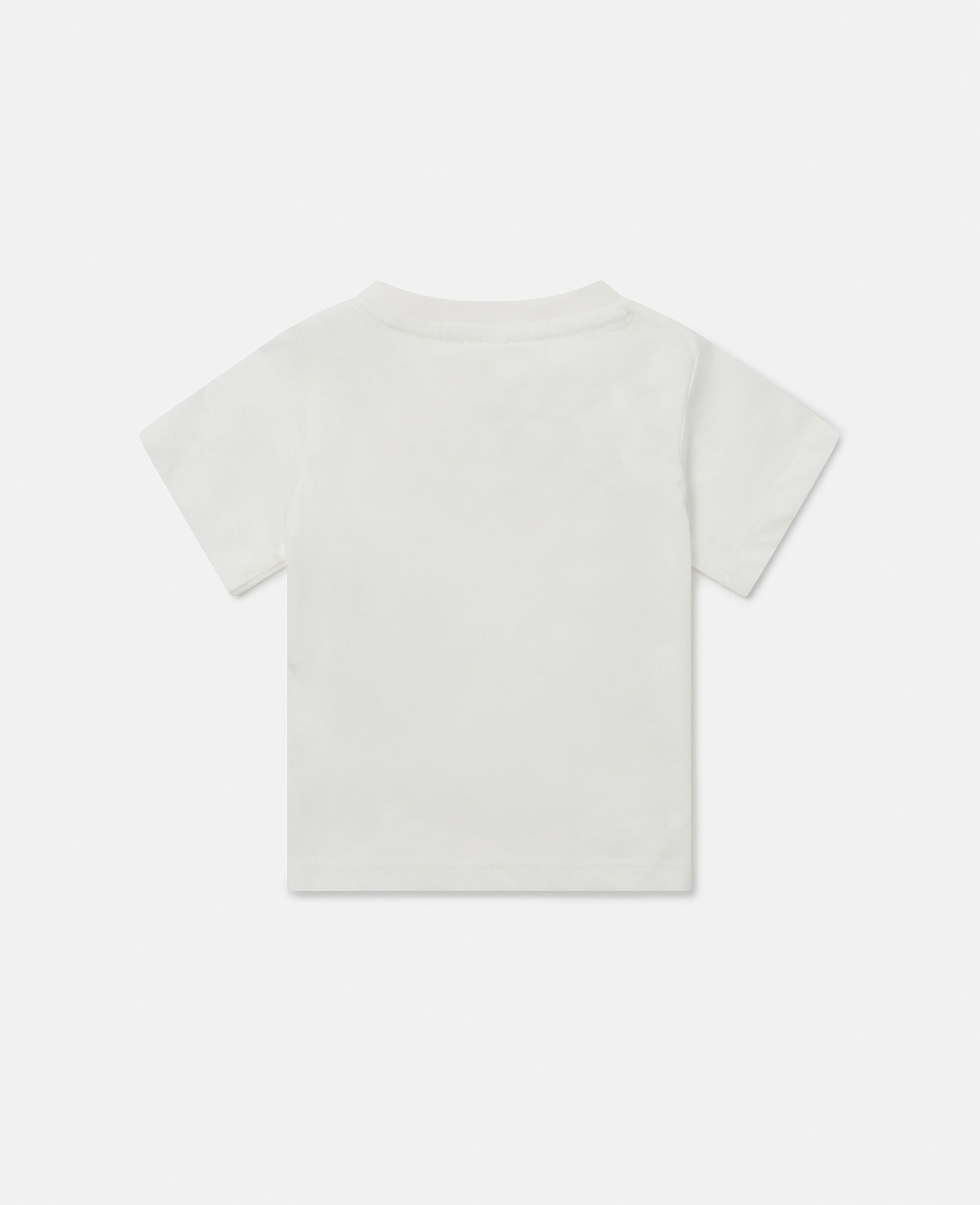 Ladybird Knitted Crewneck Cardigan -White-large image number 2