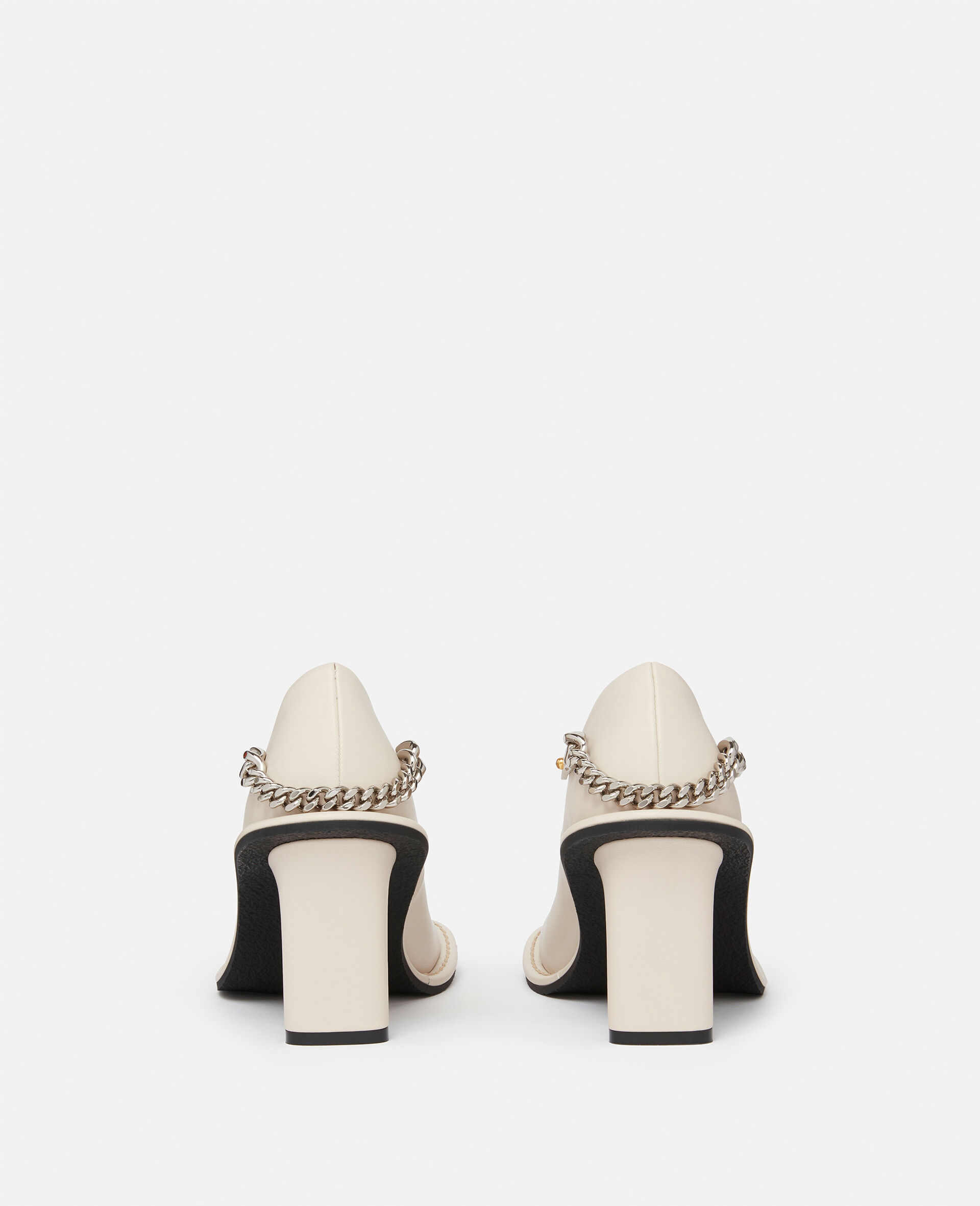 Ryder Falabella Chain Heels-White-large image number 3