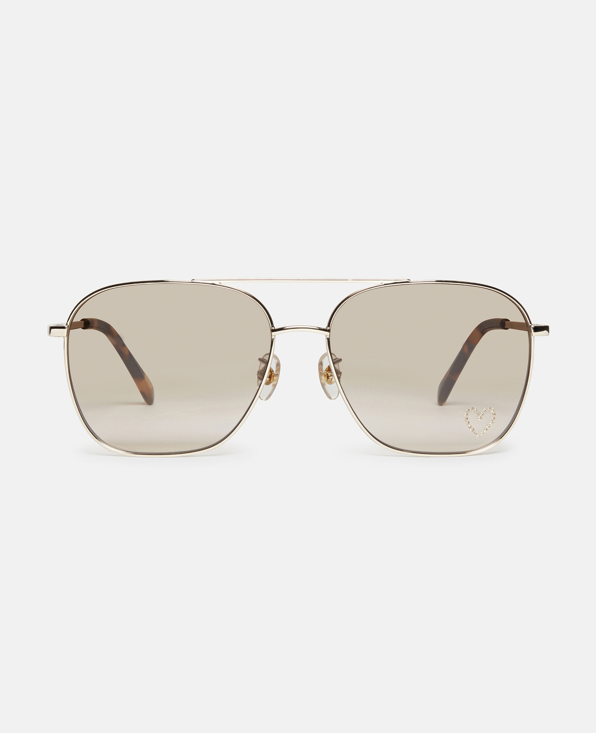 Lunettes de soleil aviateur -Jaune-large image number 0