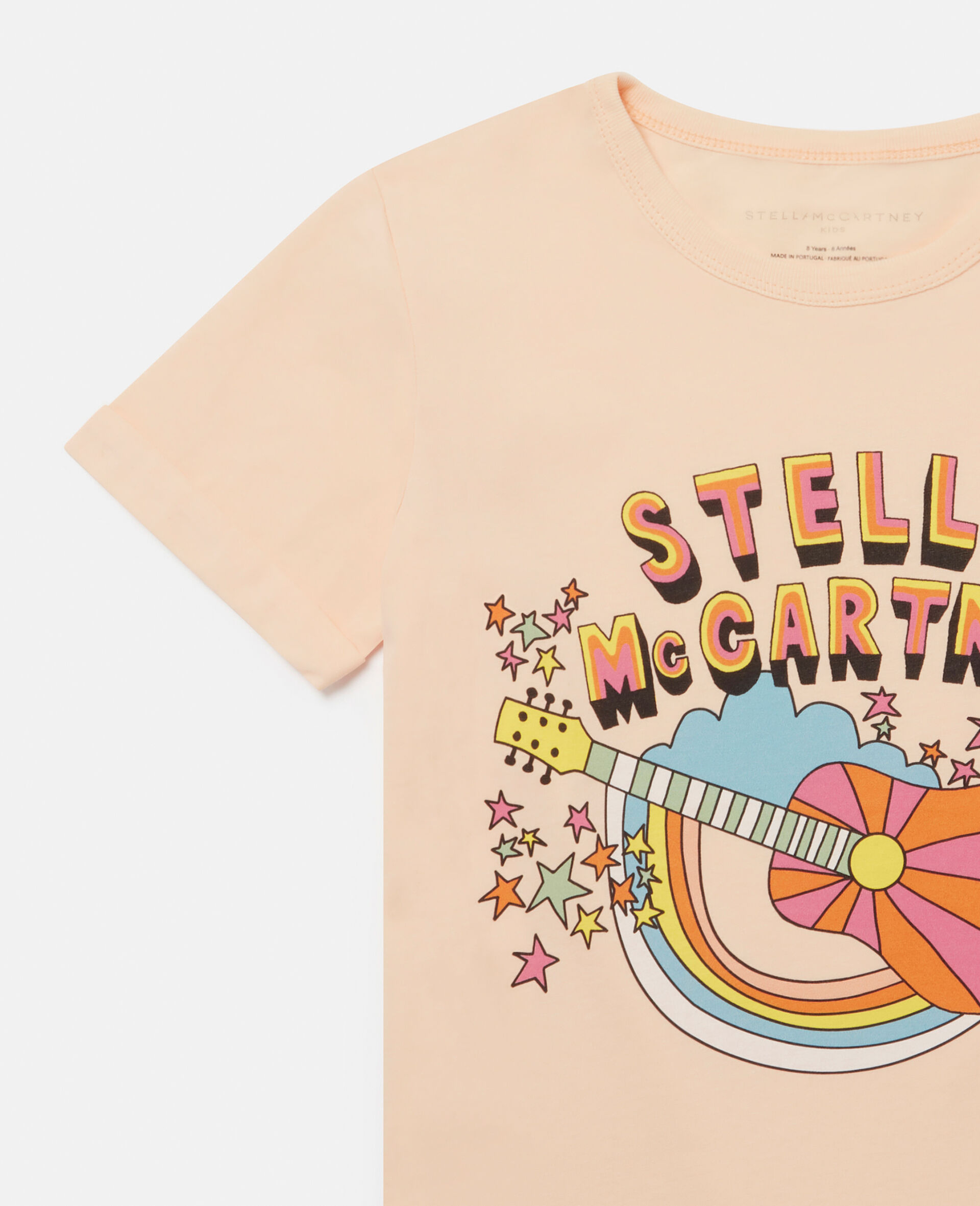 Stella Festival Print T-Shirt-Pink-large image number 1
