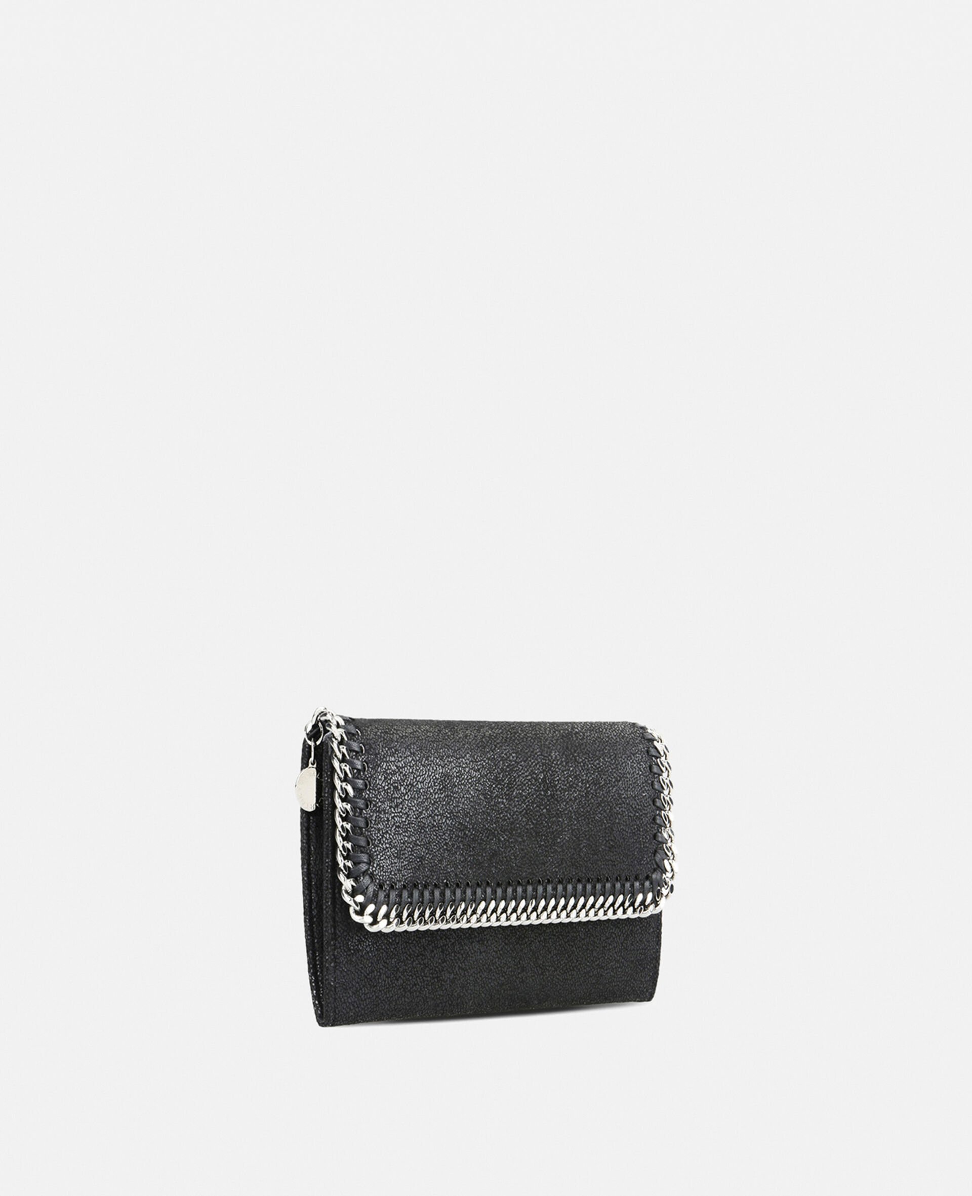 Falabella Flap Continental Wallet-Black-large image number 1