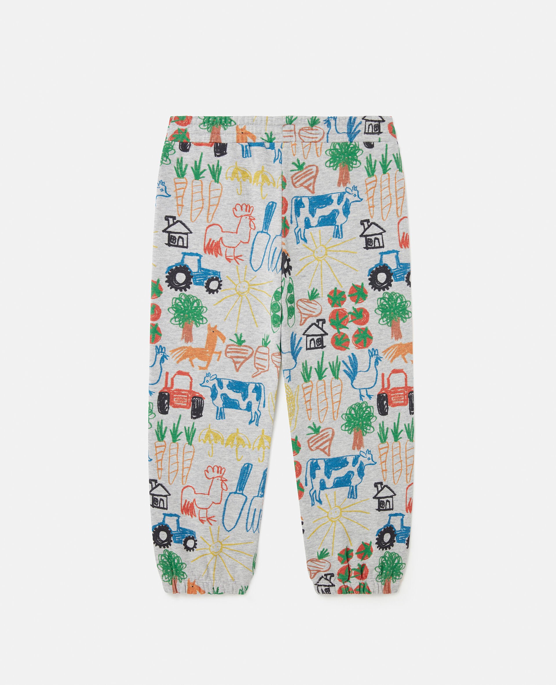 Farmyard Print Joggers-Multicolour-large Farmyard Print Joggers-Multicolour-large image number 2