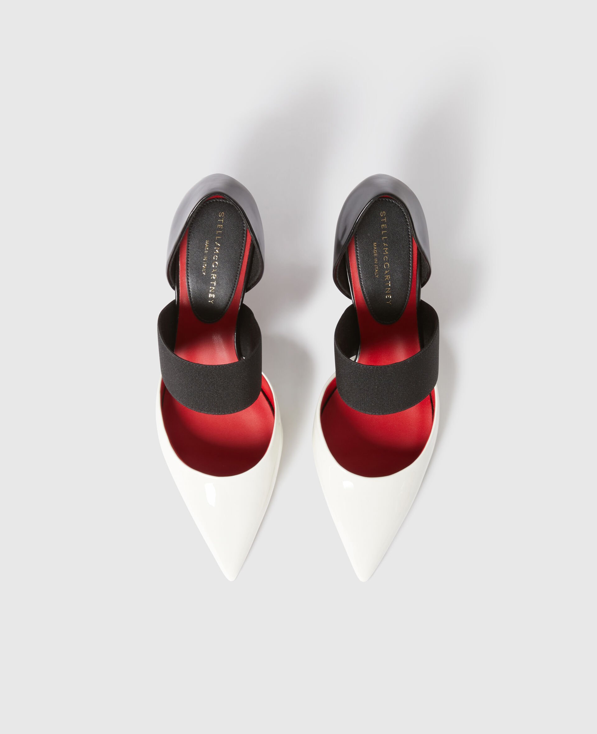 Scarpe con Tacco Stretto e Cinturino Elsa-Bianco-large image number 3