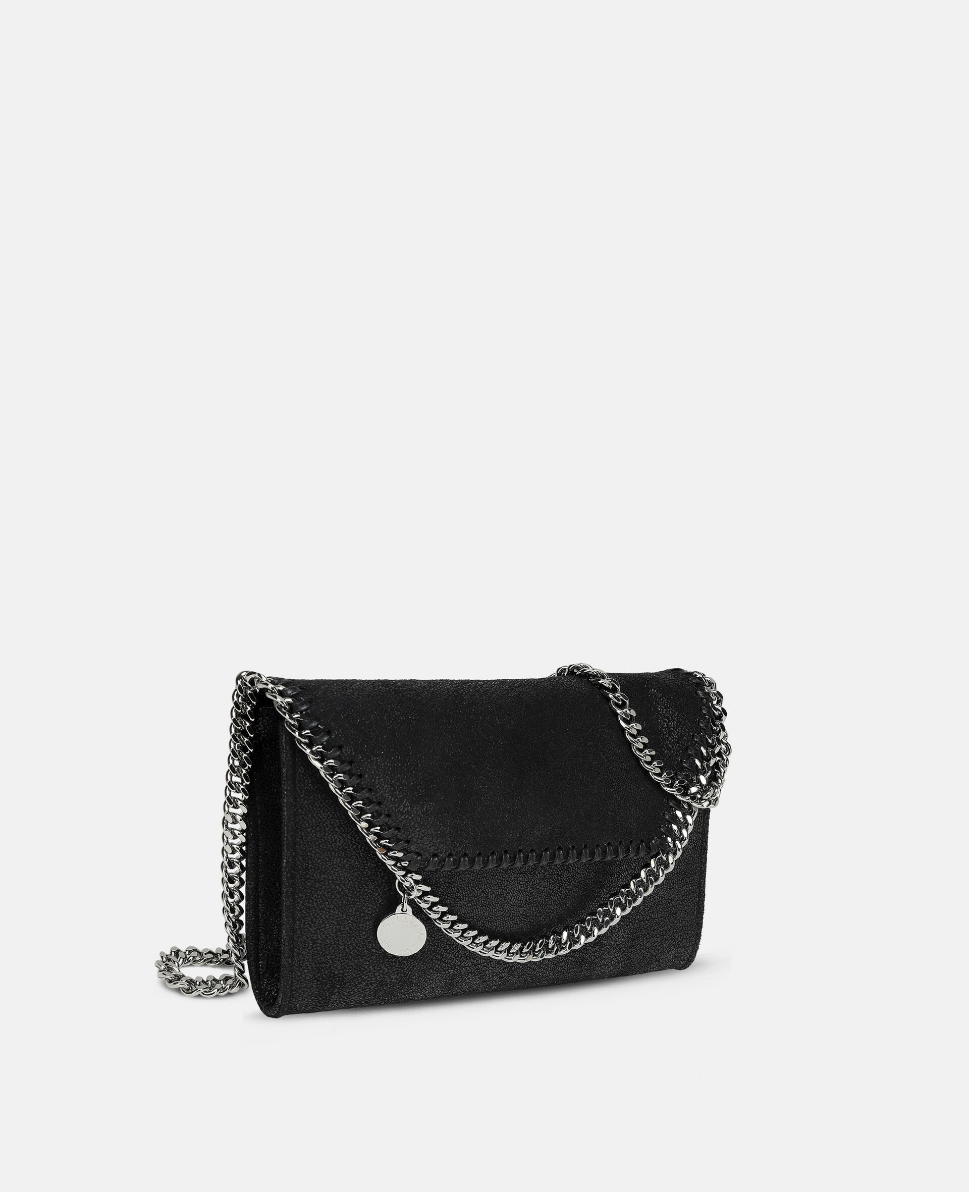Falabella Mini Shoulder Bag-Black-large image number 1