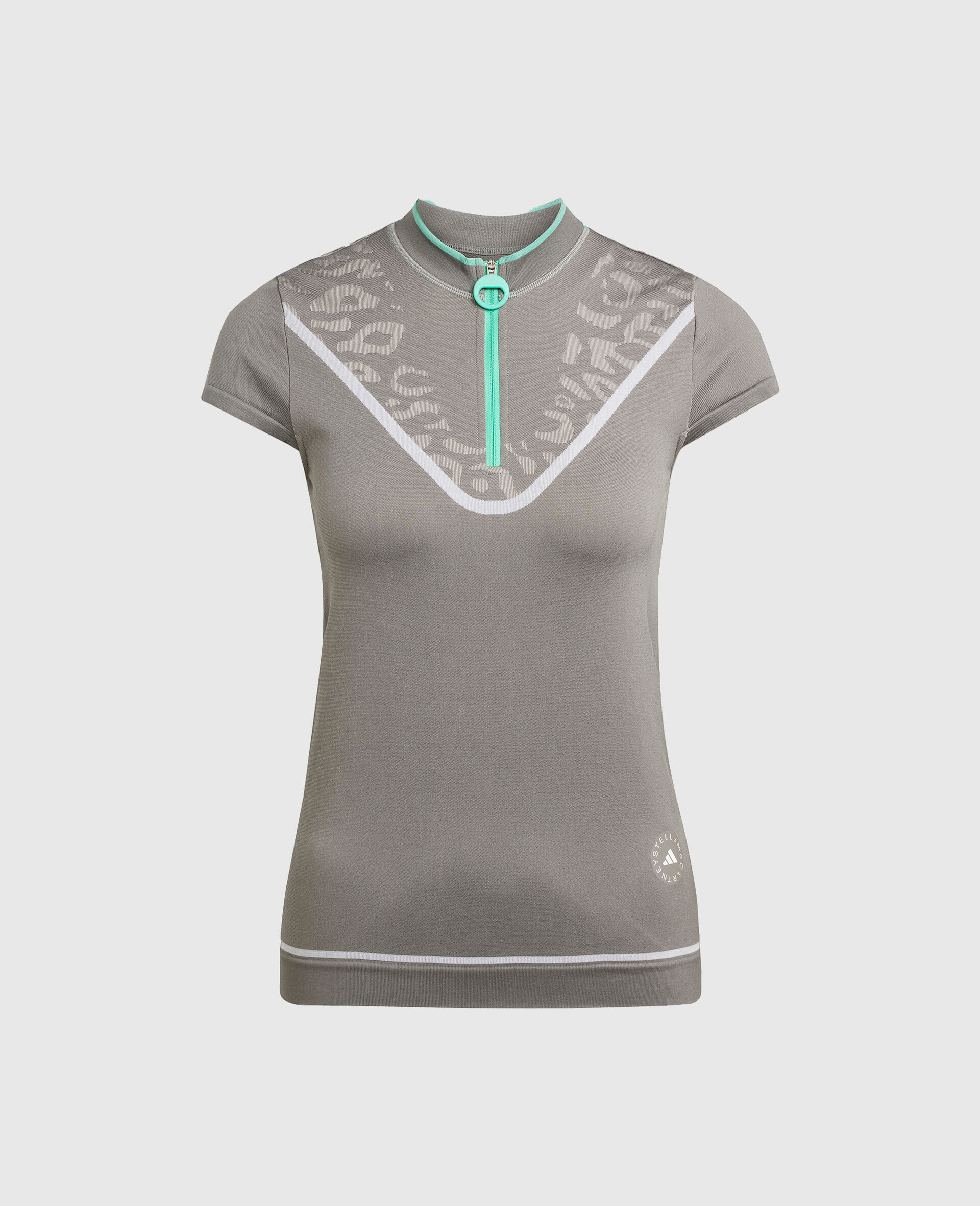 TrueNature Golf Polo Shirt-Grey-medium