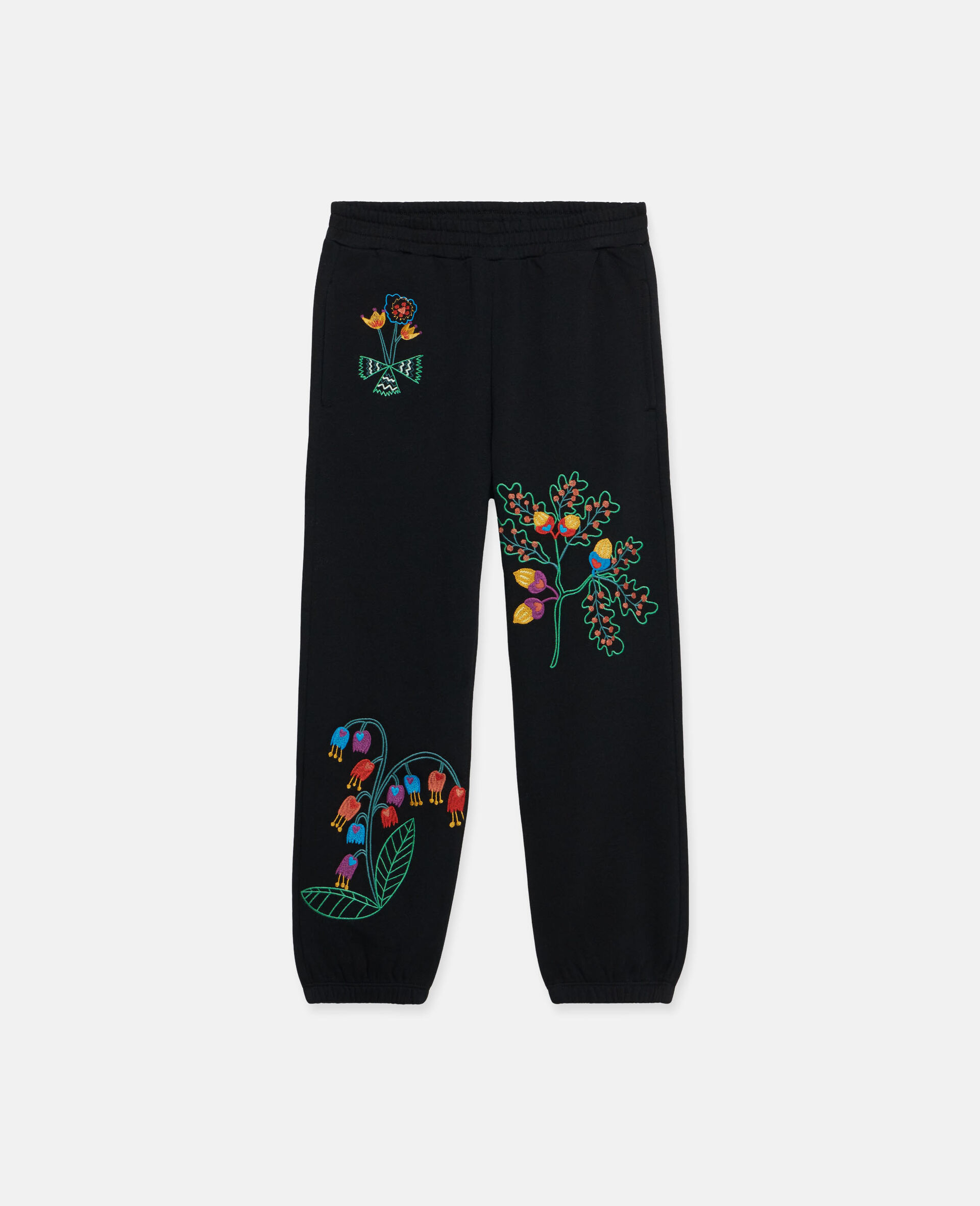 Acorn Embroidery Joggers-Orange-large Acorn Embroidery Joggers-Orange-large image number 0