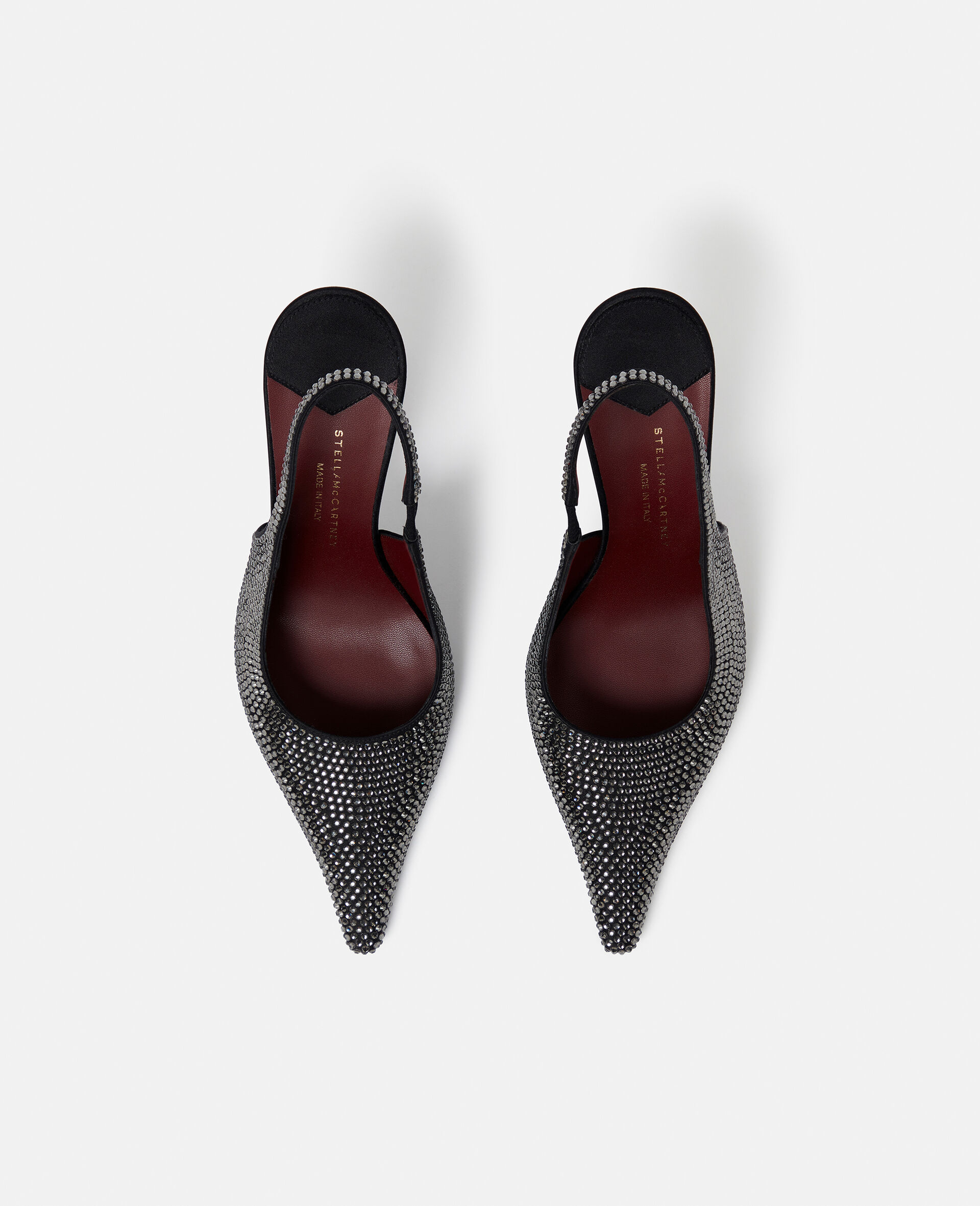 Elsa Crystal-Embellished Slingbacks-Silver-large image number 3