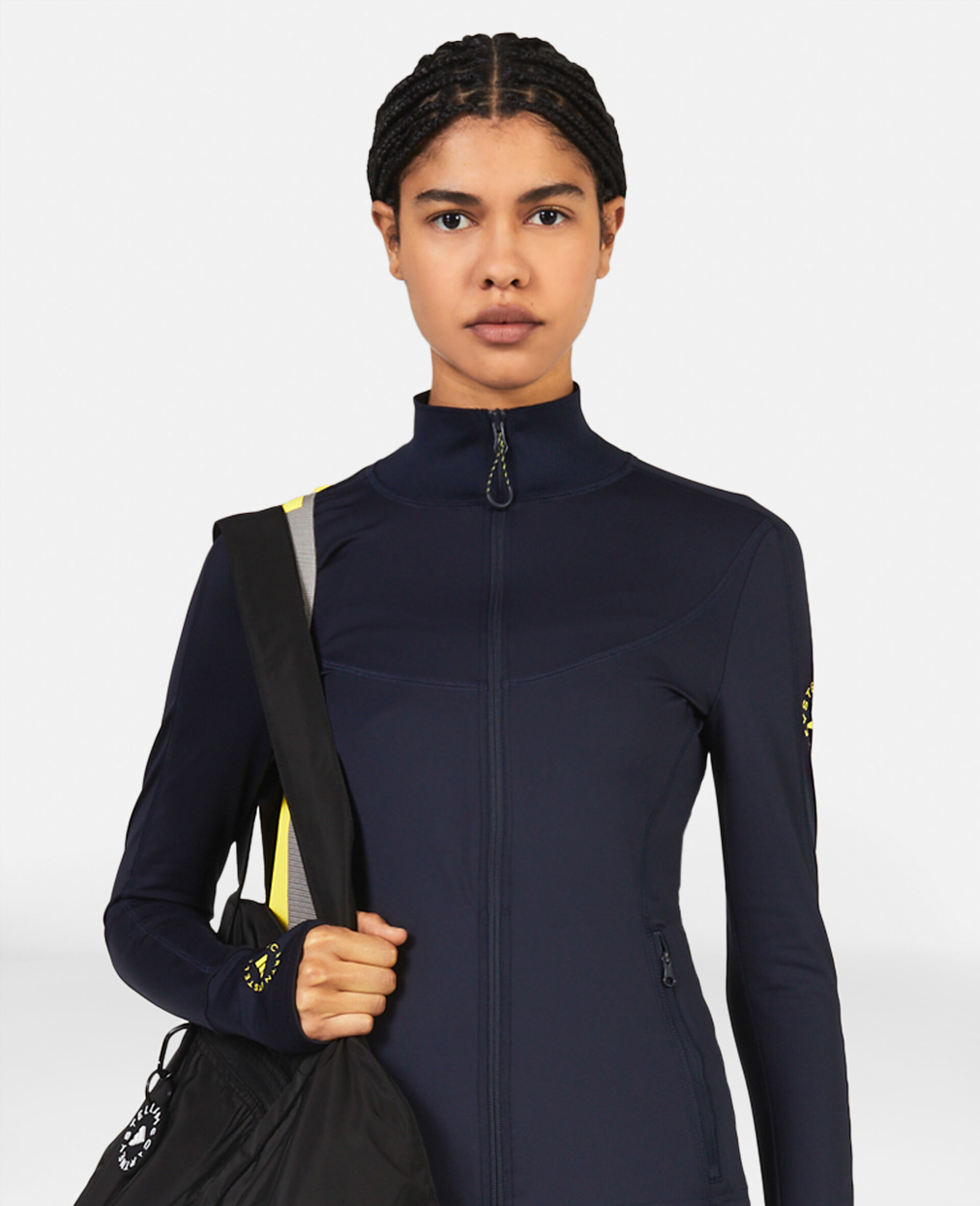 TruePurpose Training Midlayer Top-Black-large image number 3