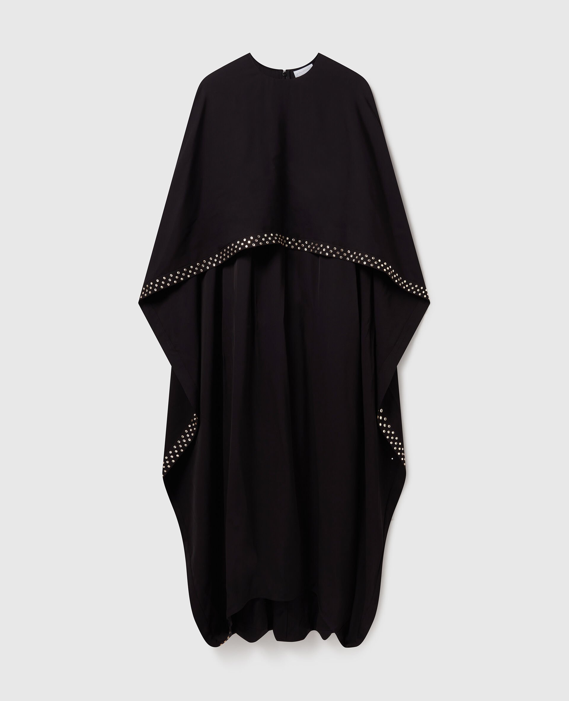Lead-Free Crystal Cape Gown-Pink-large image number 0