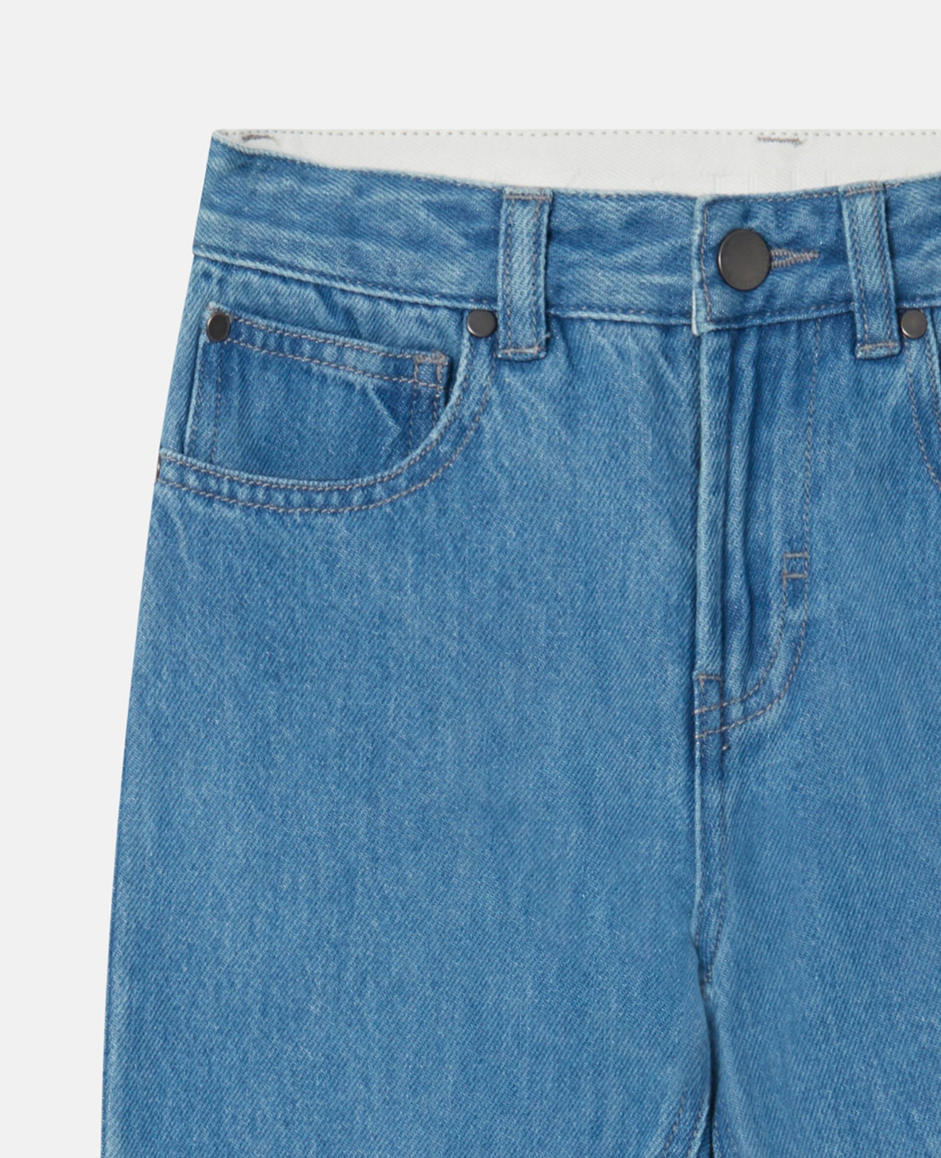 Relaxed Fit Jeans-Blue-large Relaxed Fit Jeans-Blue-large image number 1
