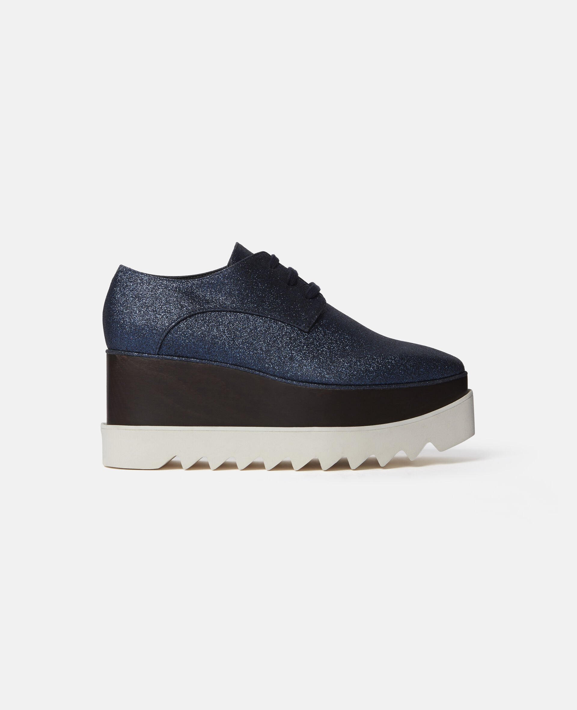 Elyse Glitter Platforms-Blue-large image number 0