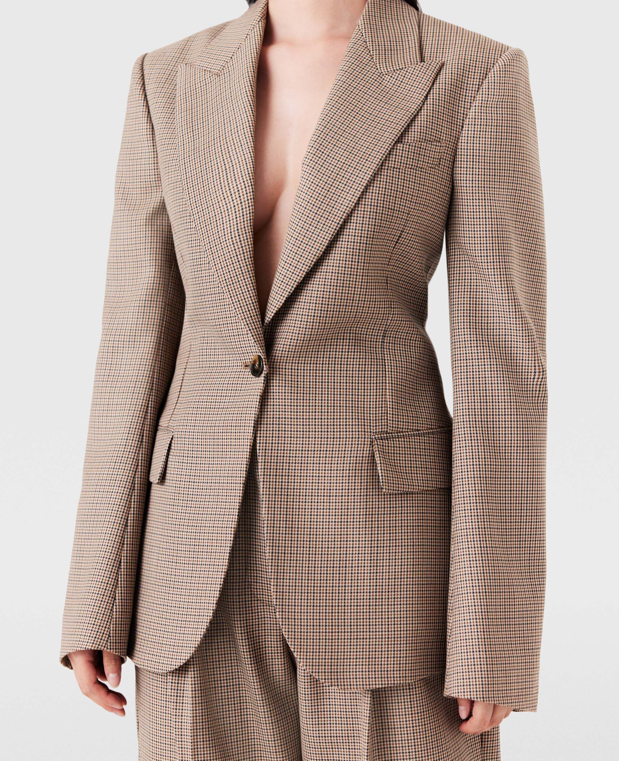 アウターその他 STELLA MCCARTNEY Woman Blazer Brown 6501163CU703 2011 6501163CU703 2011 Stella McCartney(ステラマッカートニー