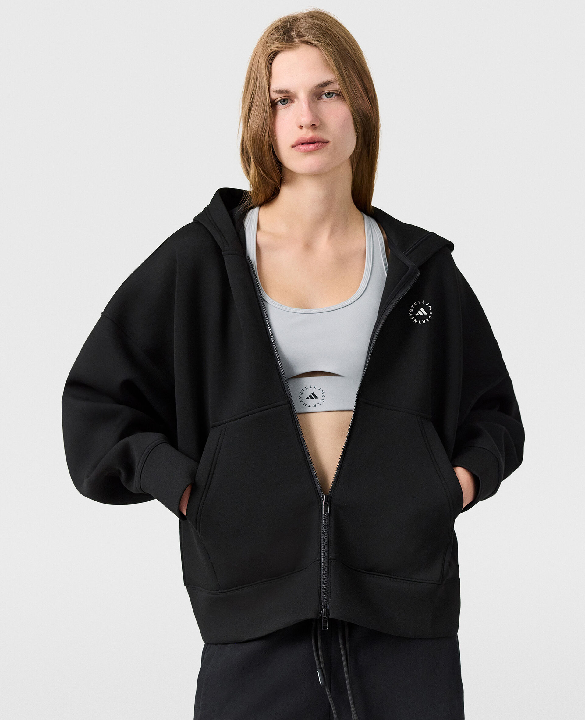 Logo Scuba Hoodie-Black-large image number 4