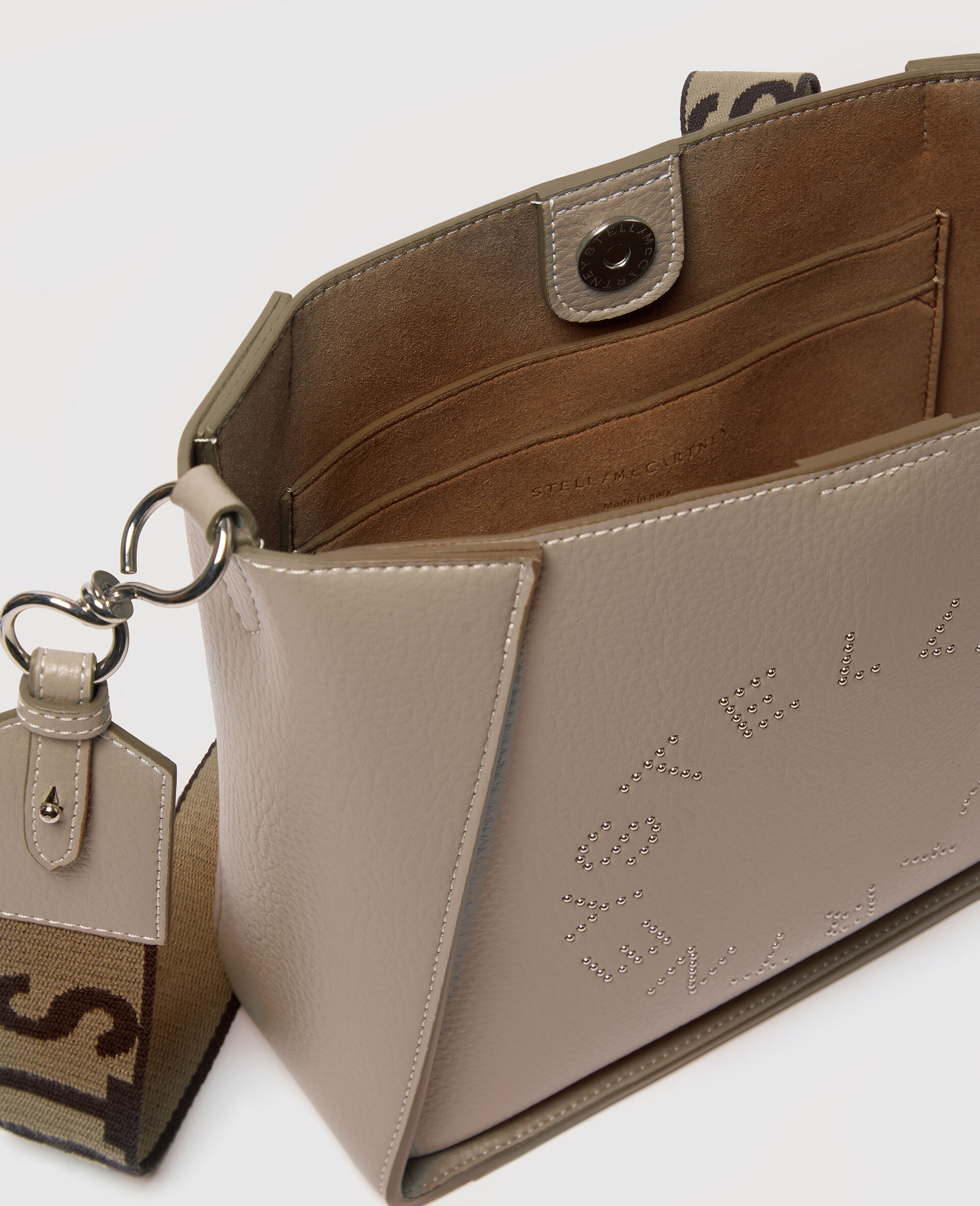Logo Square Crossbody Bag-Brown-large image number 2