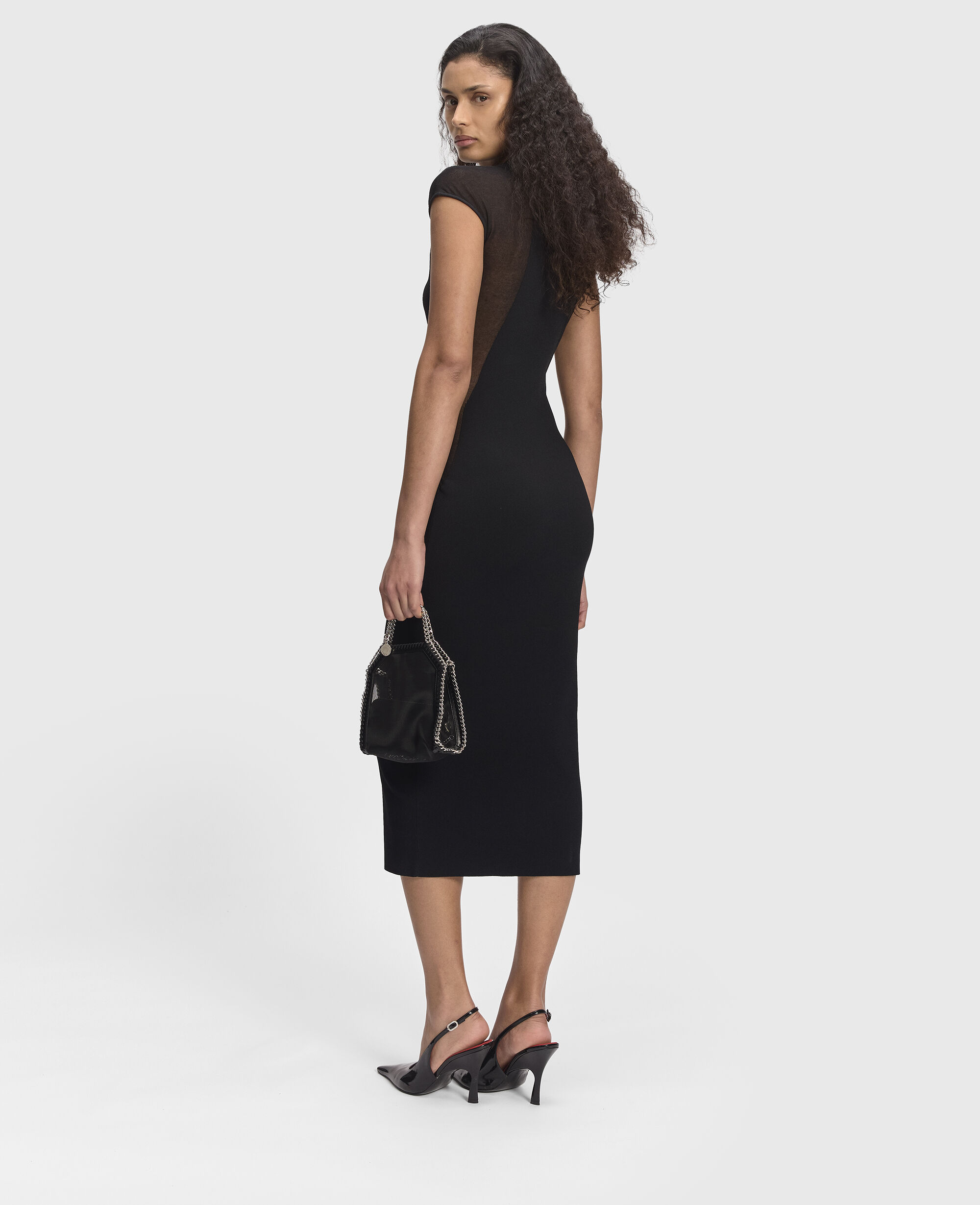 Stella mccartney black dress sales