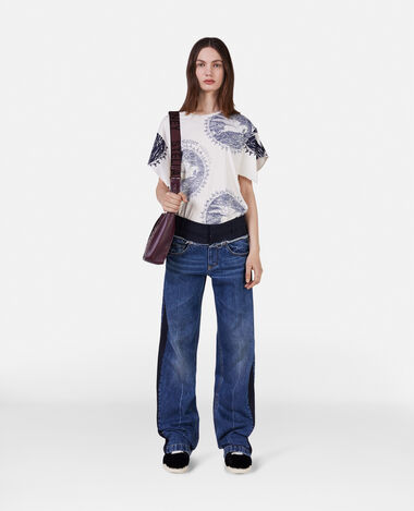 ADIDAS BY STELLA MCCARTNEY Paneled recycled-stretch flared pants