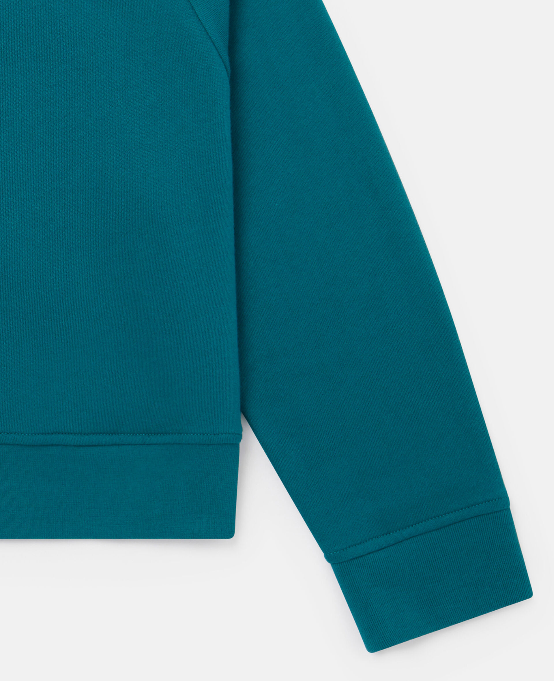 Logo Flower Garland Sweatshirt-Blue-large Logo Flower Garland Sweatshirt-Blue-large image number 3