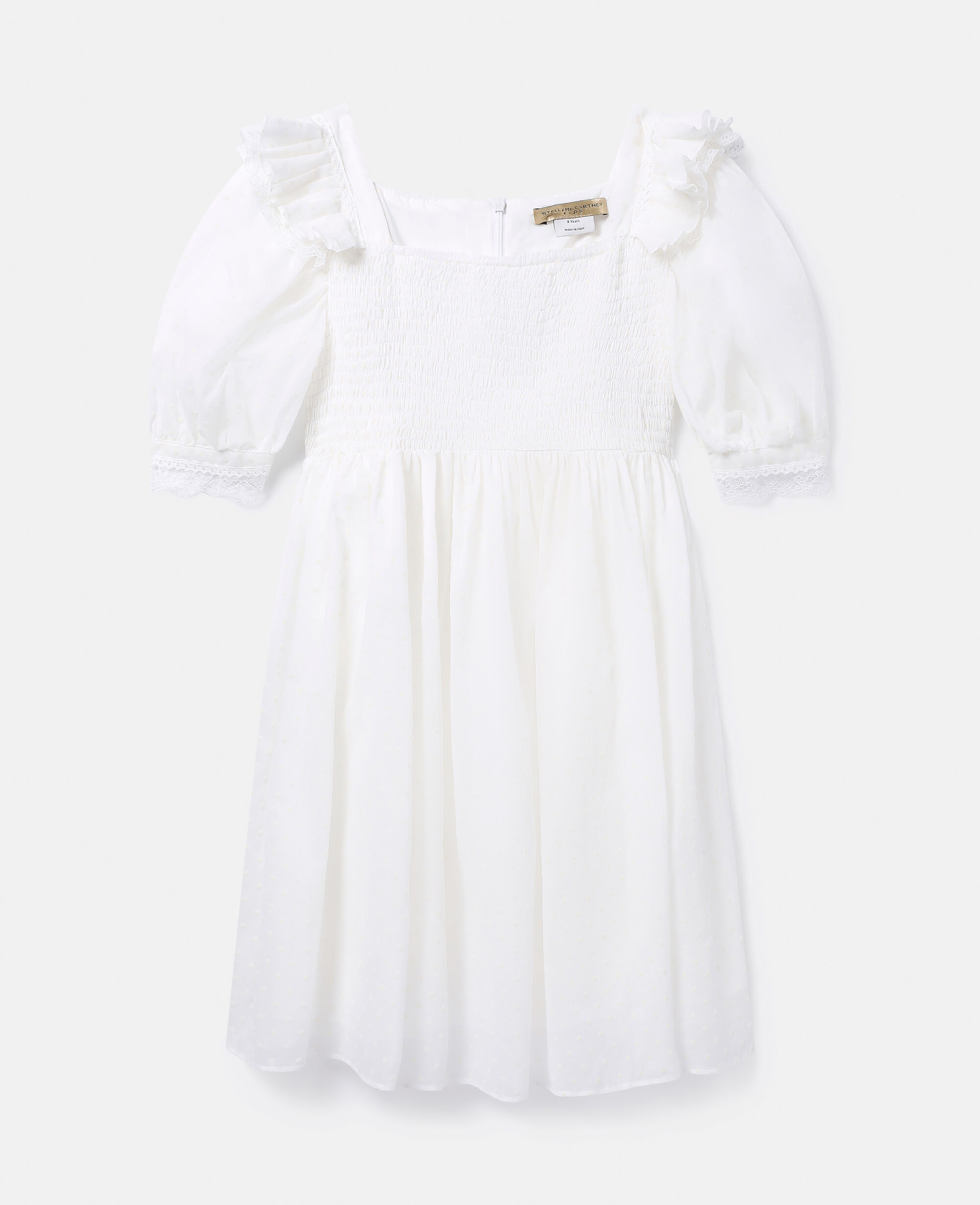 Frill sleeve smock dress sales