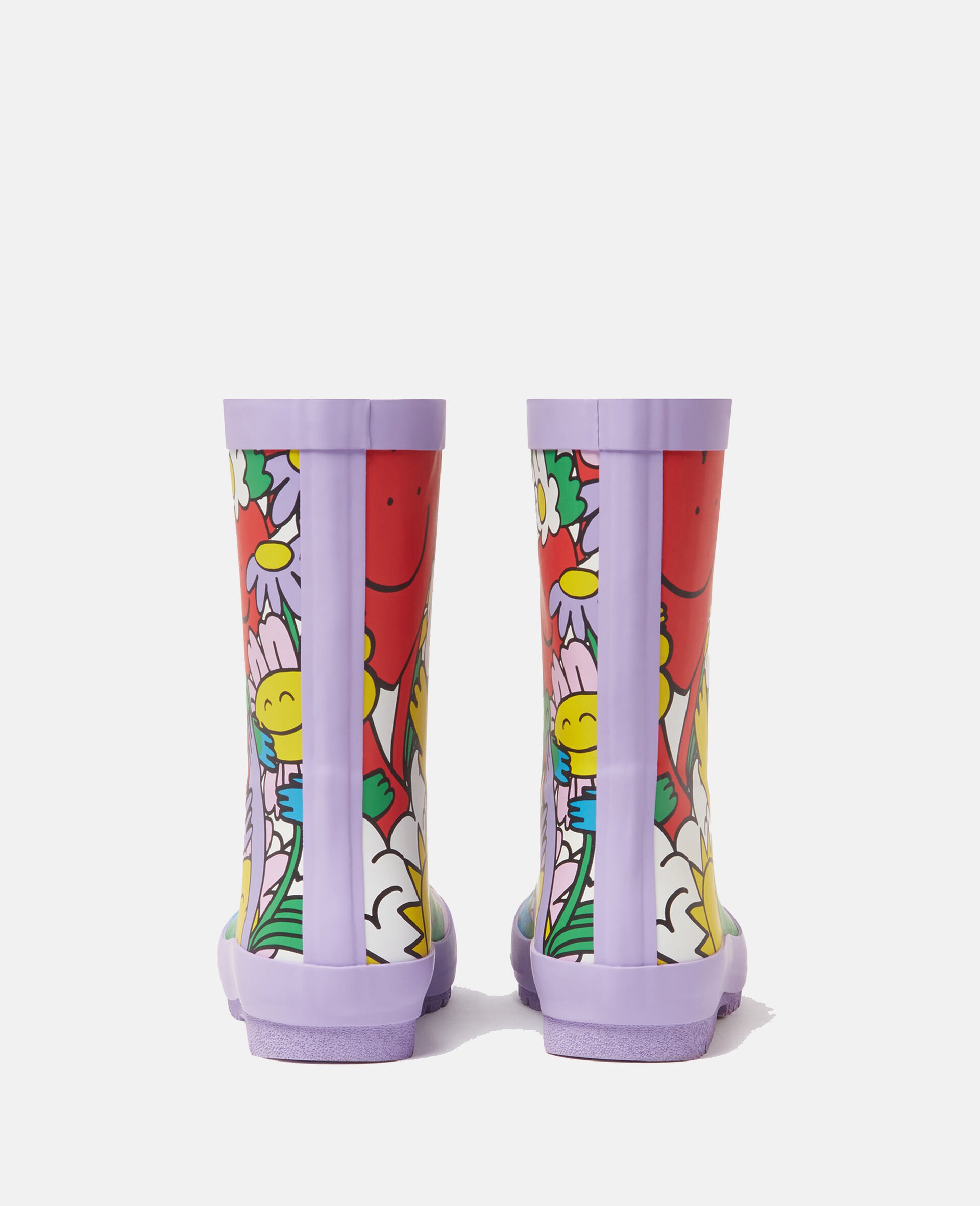 Earth Friends Graphic Wellies-Multicolour-large Earth Friends Graphic Wellies-Multicolour-large image number 3