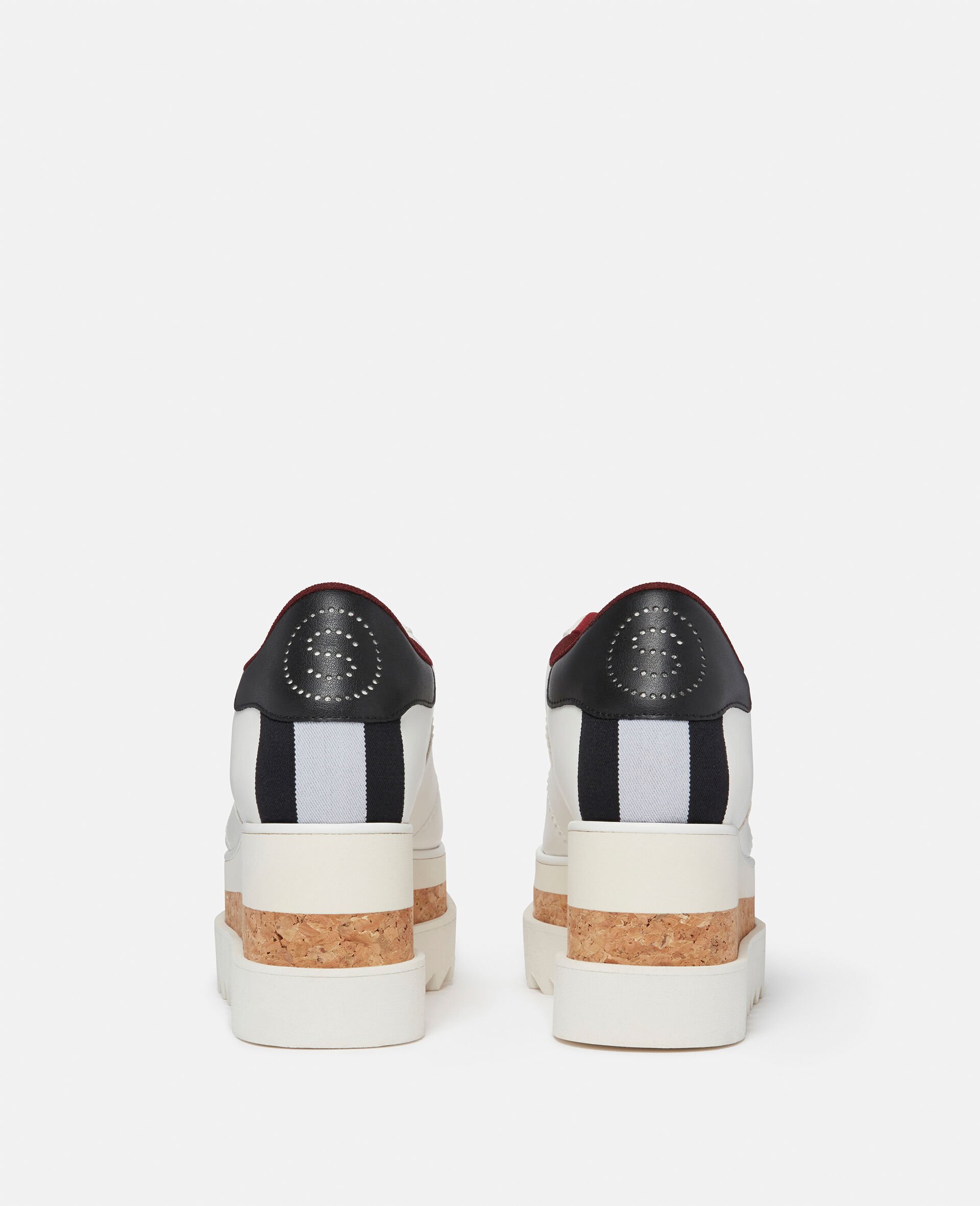 Sneak-Elyse Platform Trainers-Brown-large image number 2