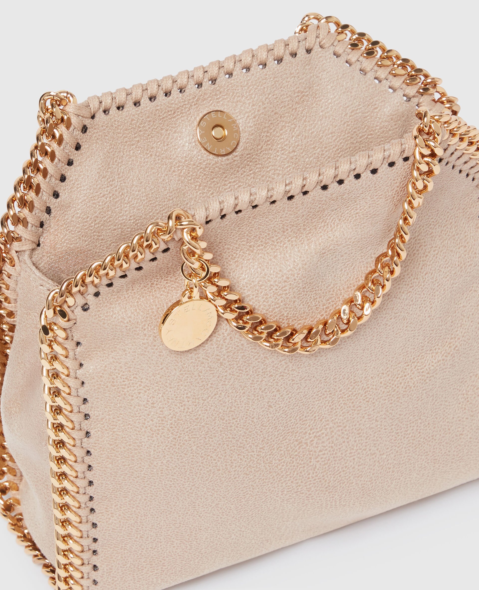 Falabella Tiny Tote Bag-Black-large image number 4