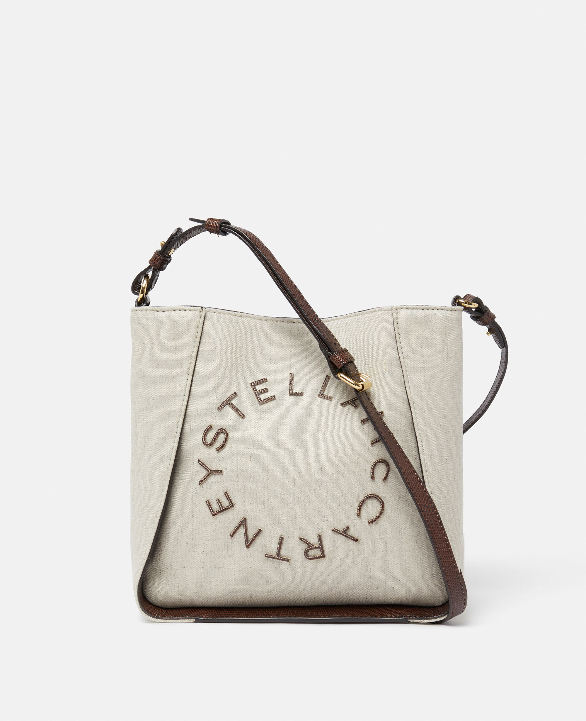 Women Black Logo Crossbody Shoulder Bag | Stella McCartney US