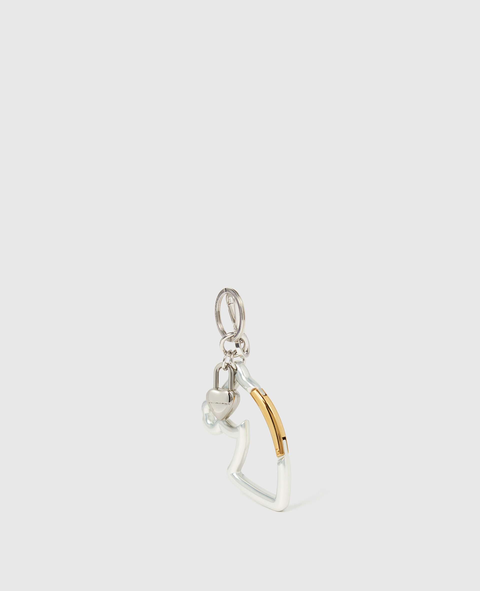 Horse Charm Keyring-Silver-medium