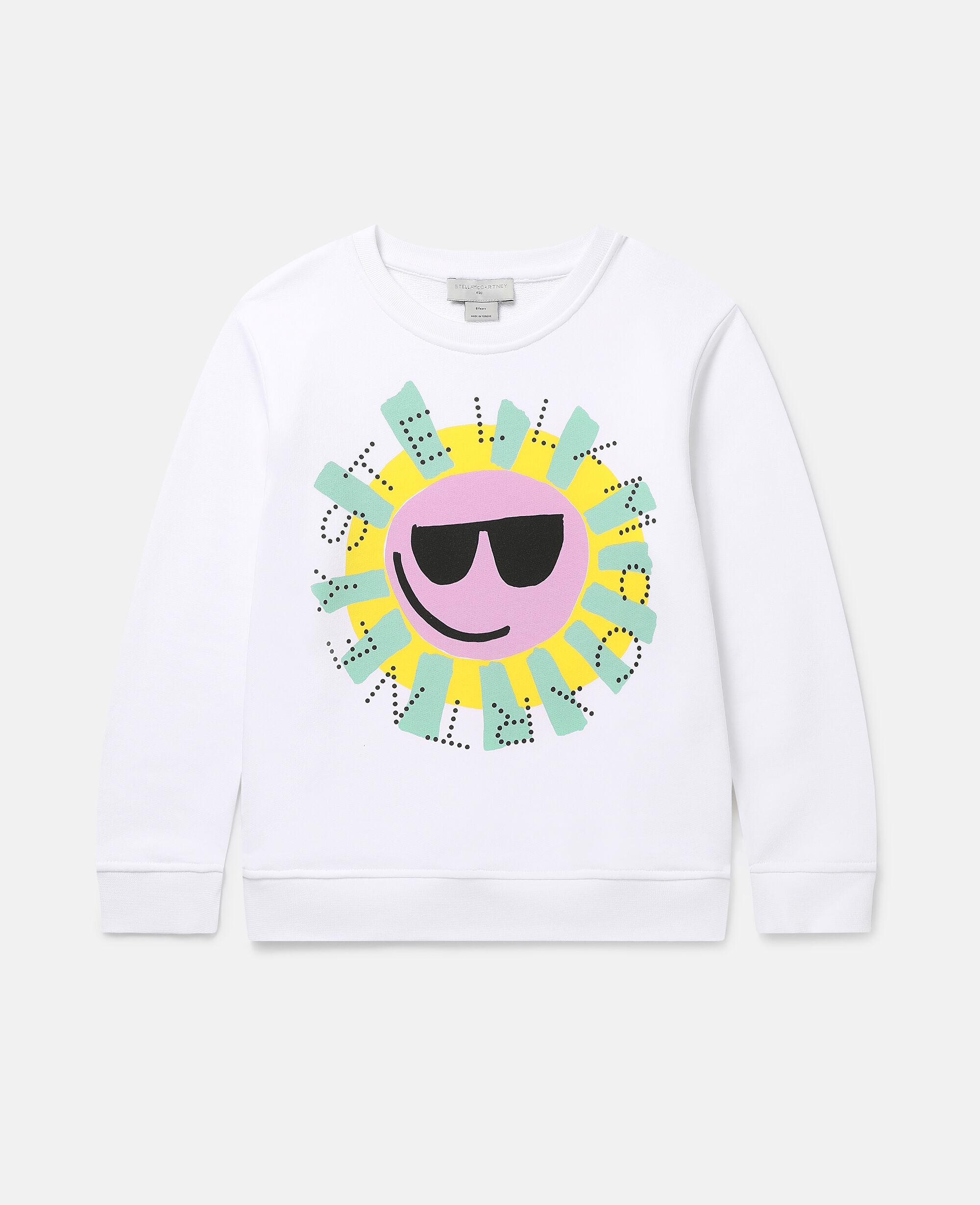 Women White Logo Sunshine Sweatshirt Stella McCartney US