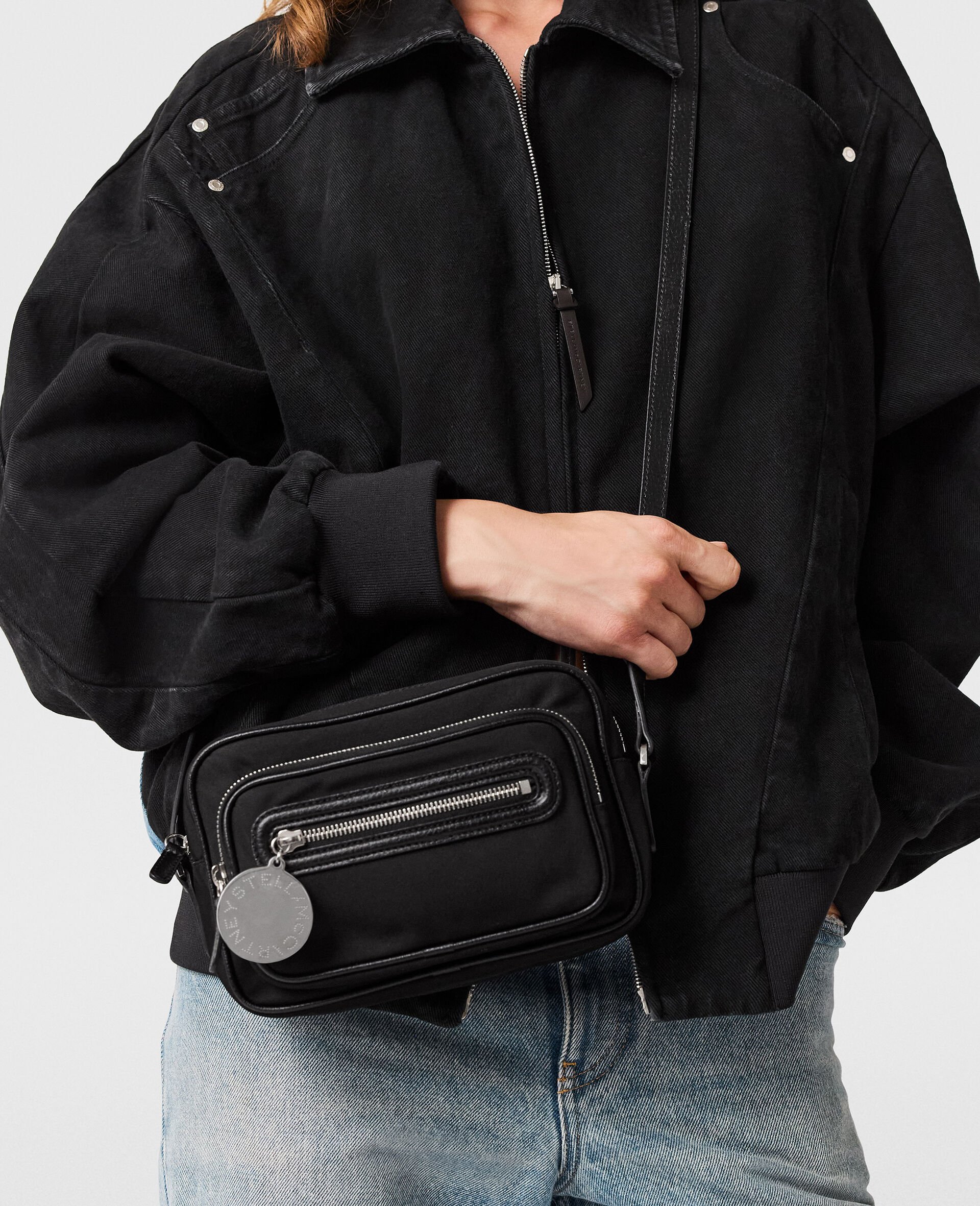 Dartmoor ECONYL Crossbody Camera Bag-Black-medium