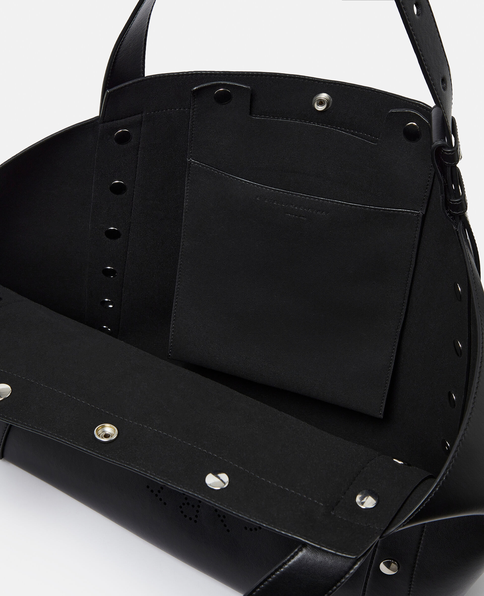 Stella Studs Large Tote Bag-Black-large image number 3