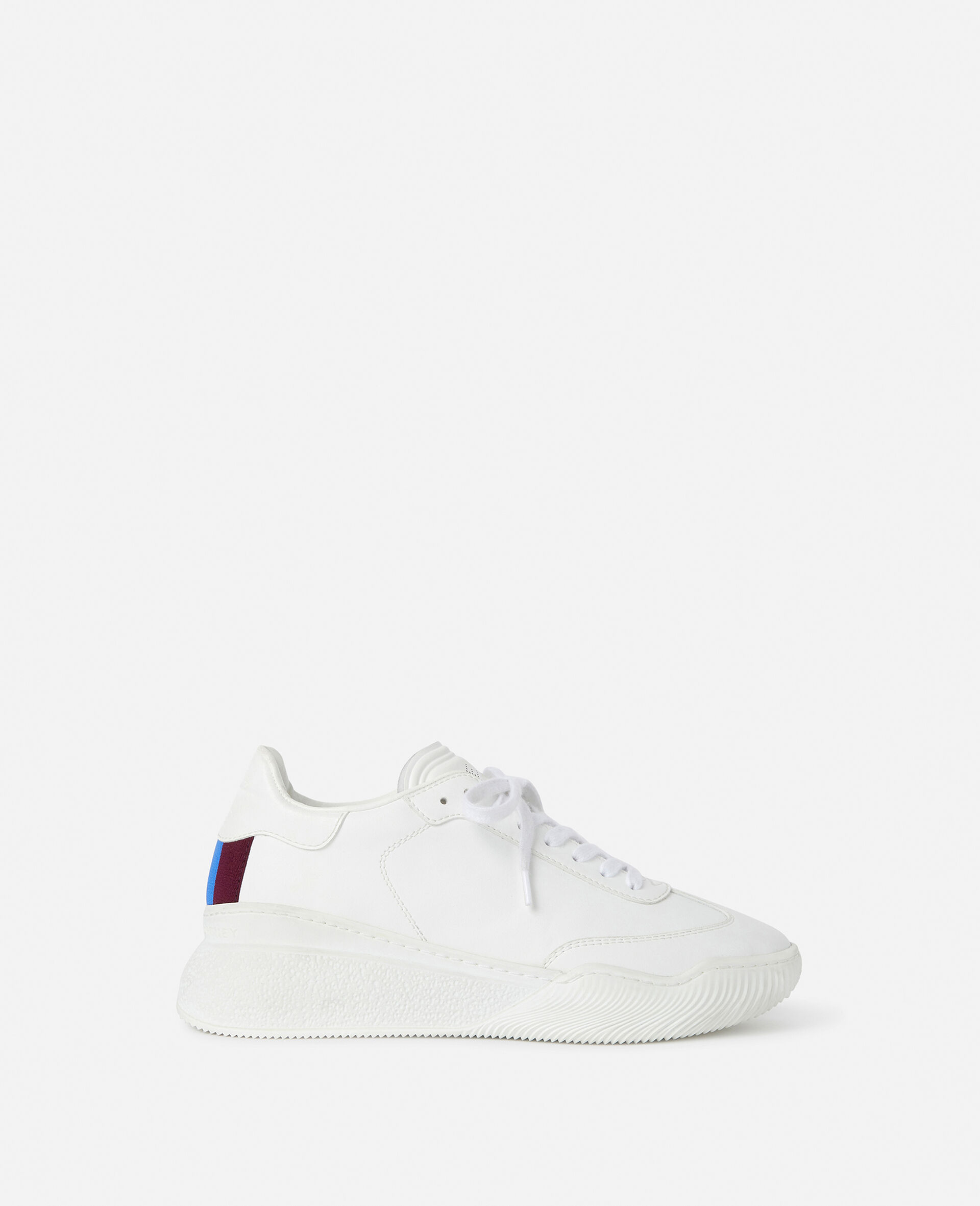 Loop Lace-up Sneakers-White-large image number 0