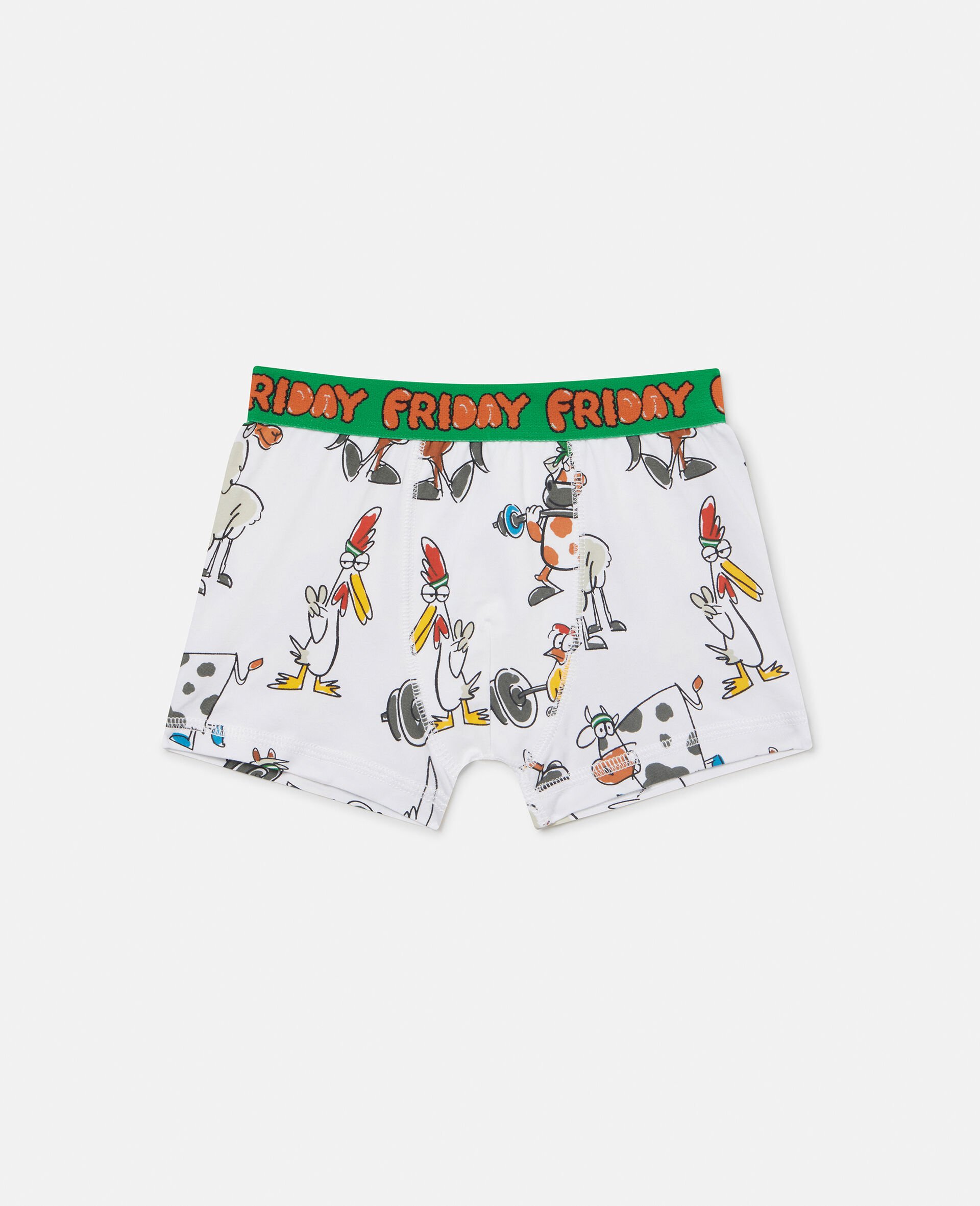 7 Pack of Farmyard Print Boxers-Multicolour-large 7 Pack of Farmyard Print Boxers-Multicolour-large image number 1