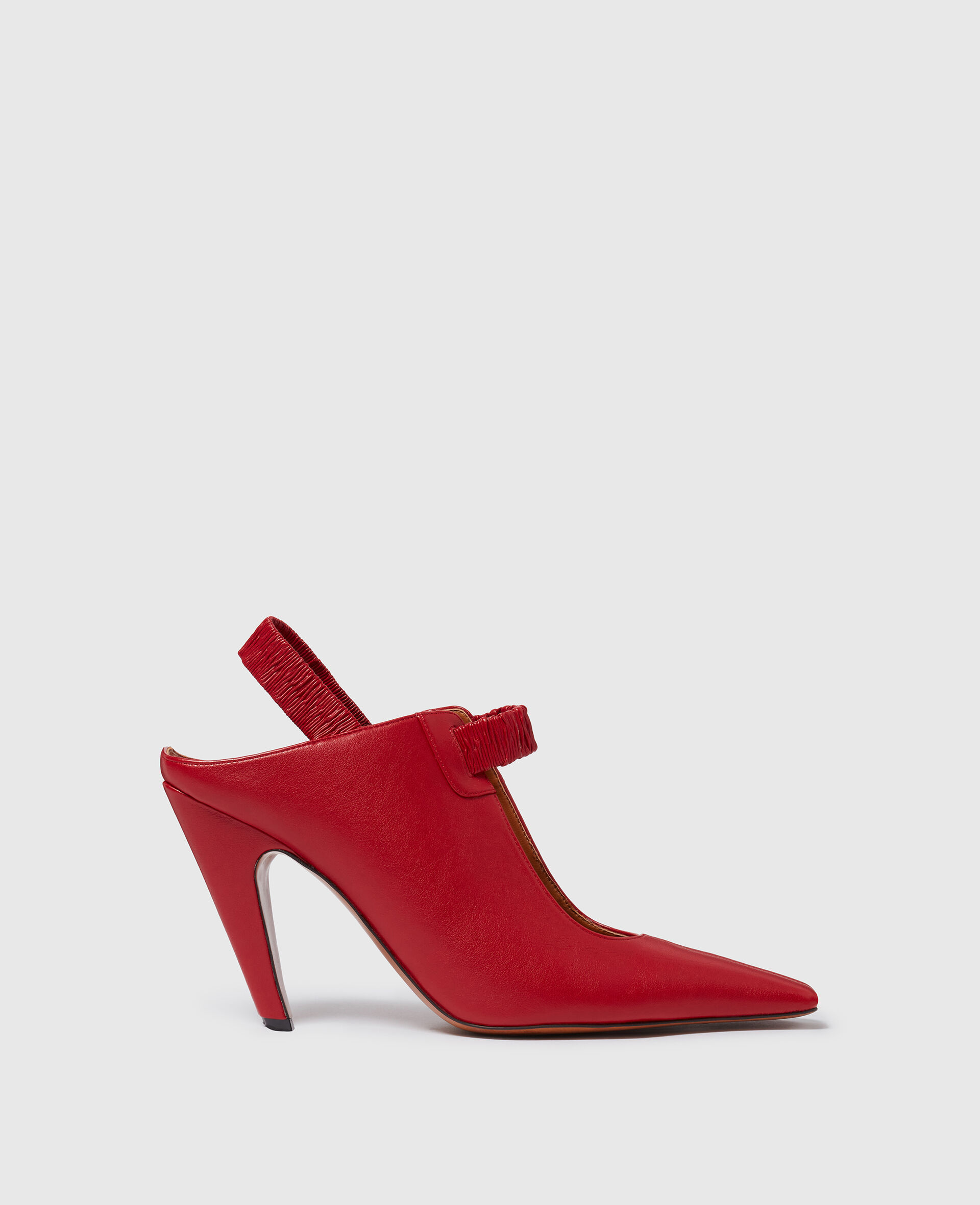 Stella Spur Slingbacks-Red-large image number 0