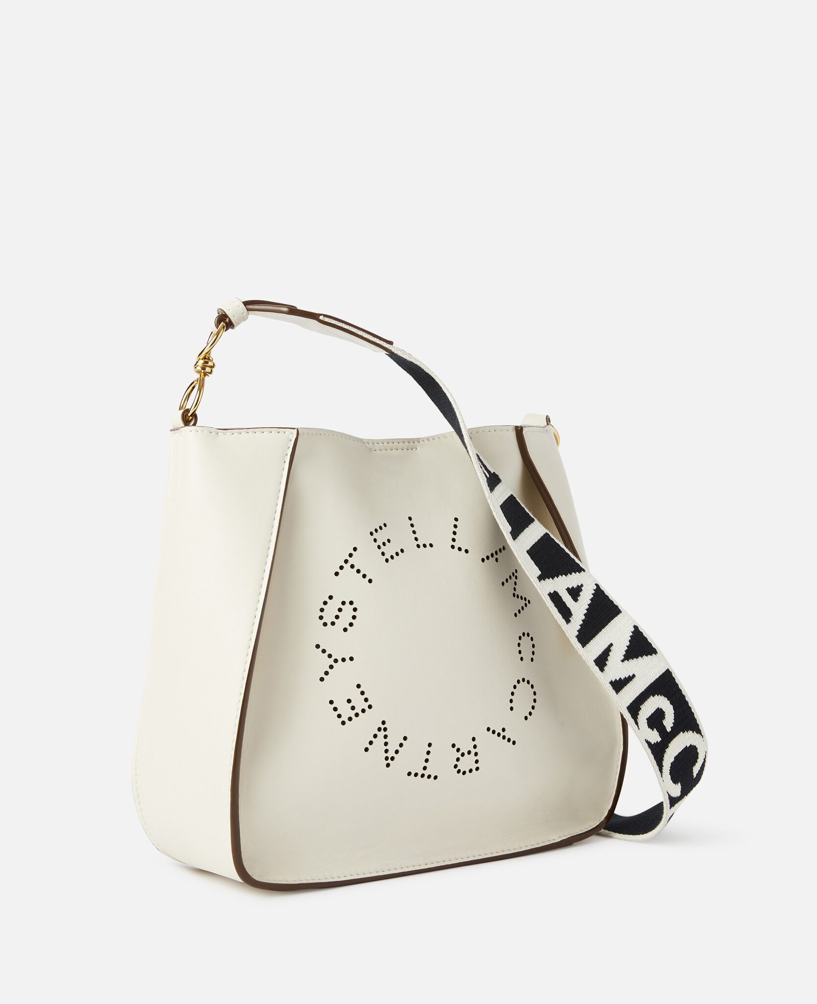 Women White Logo Crossbody Bag | Stella McCartney US
