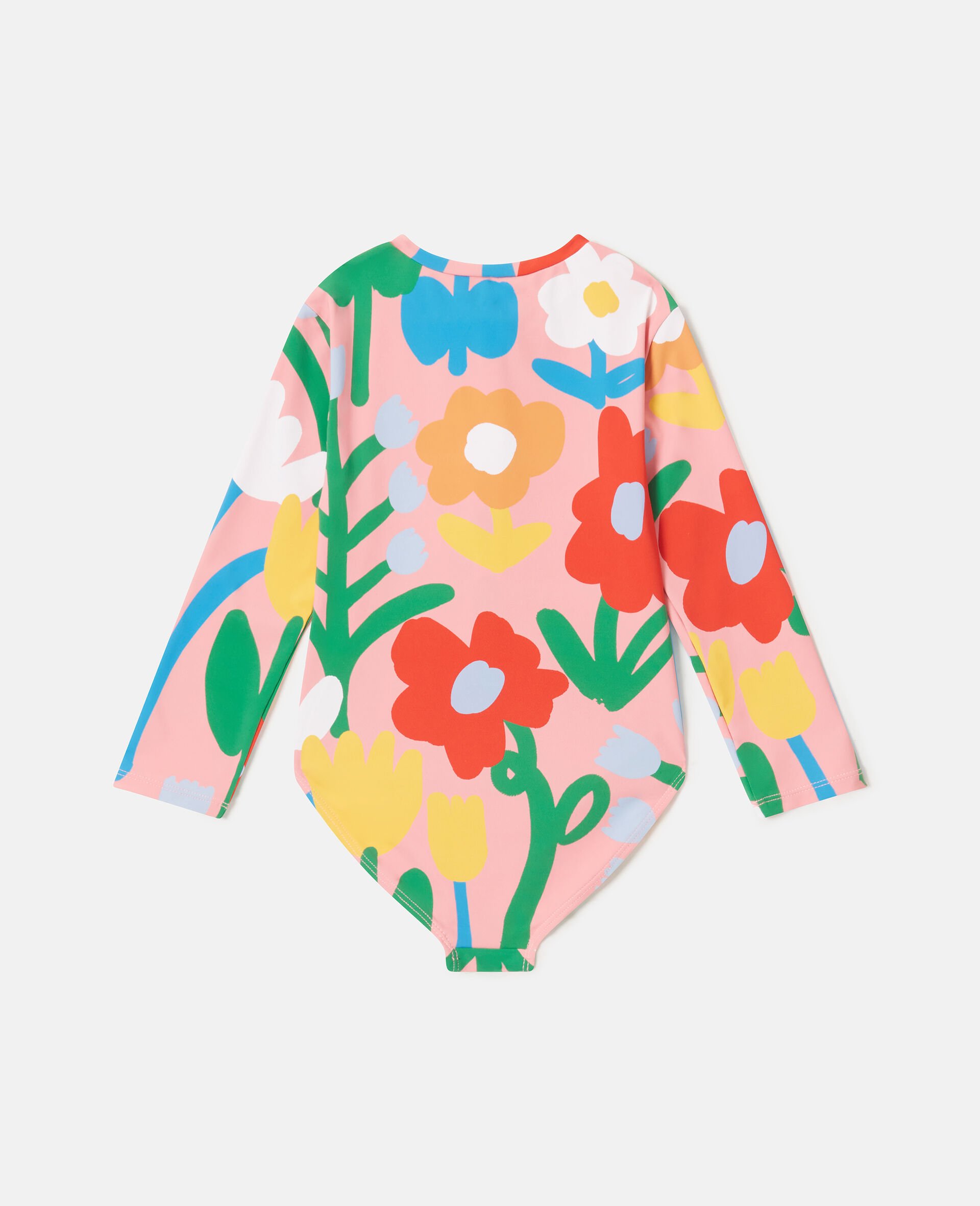 Love Motif Swimsuit-Pink-large image number 2