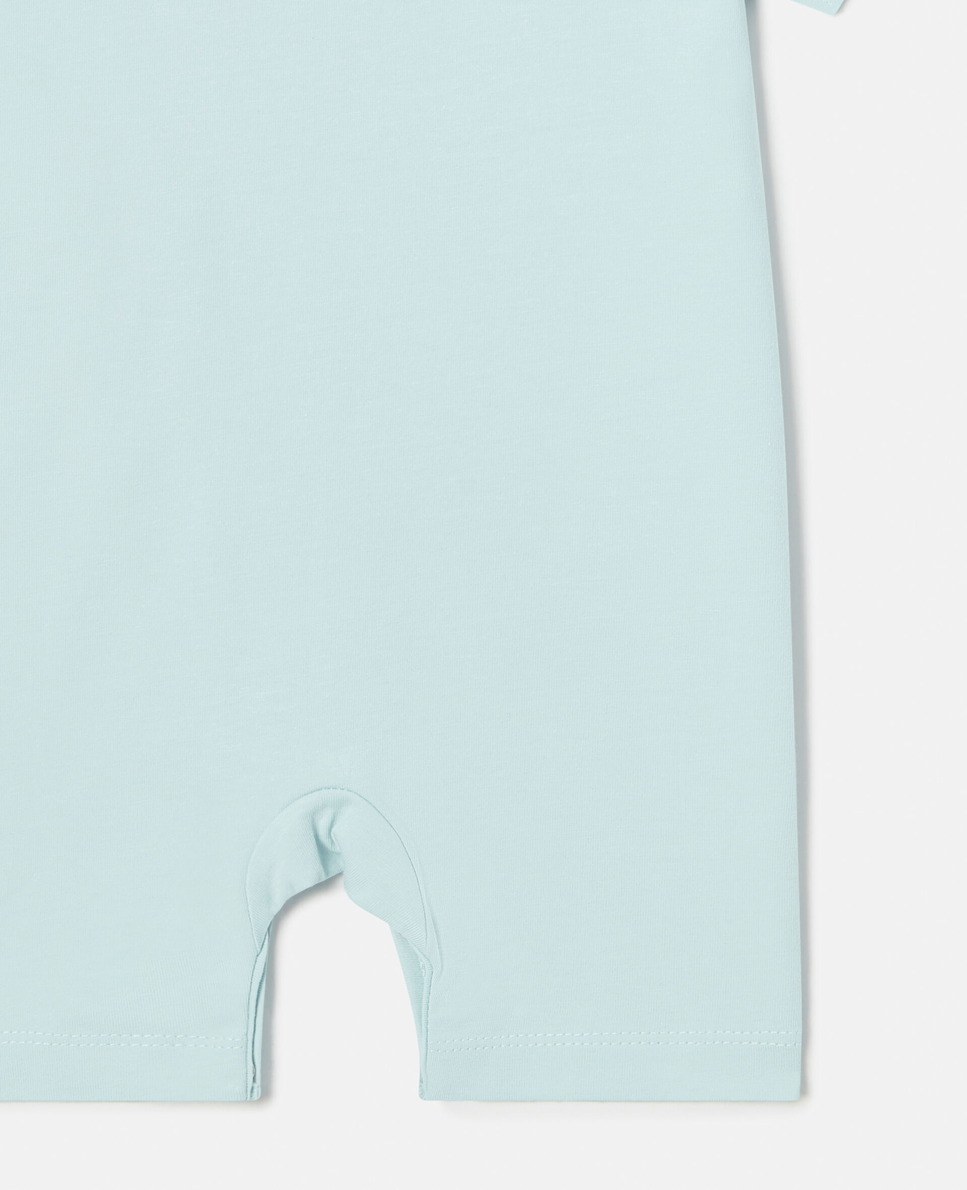 Hippie Guitar Print Romper-Blue-large image number 3