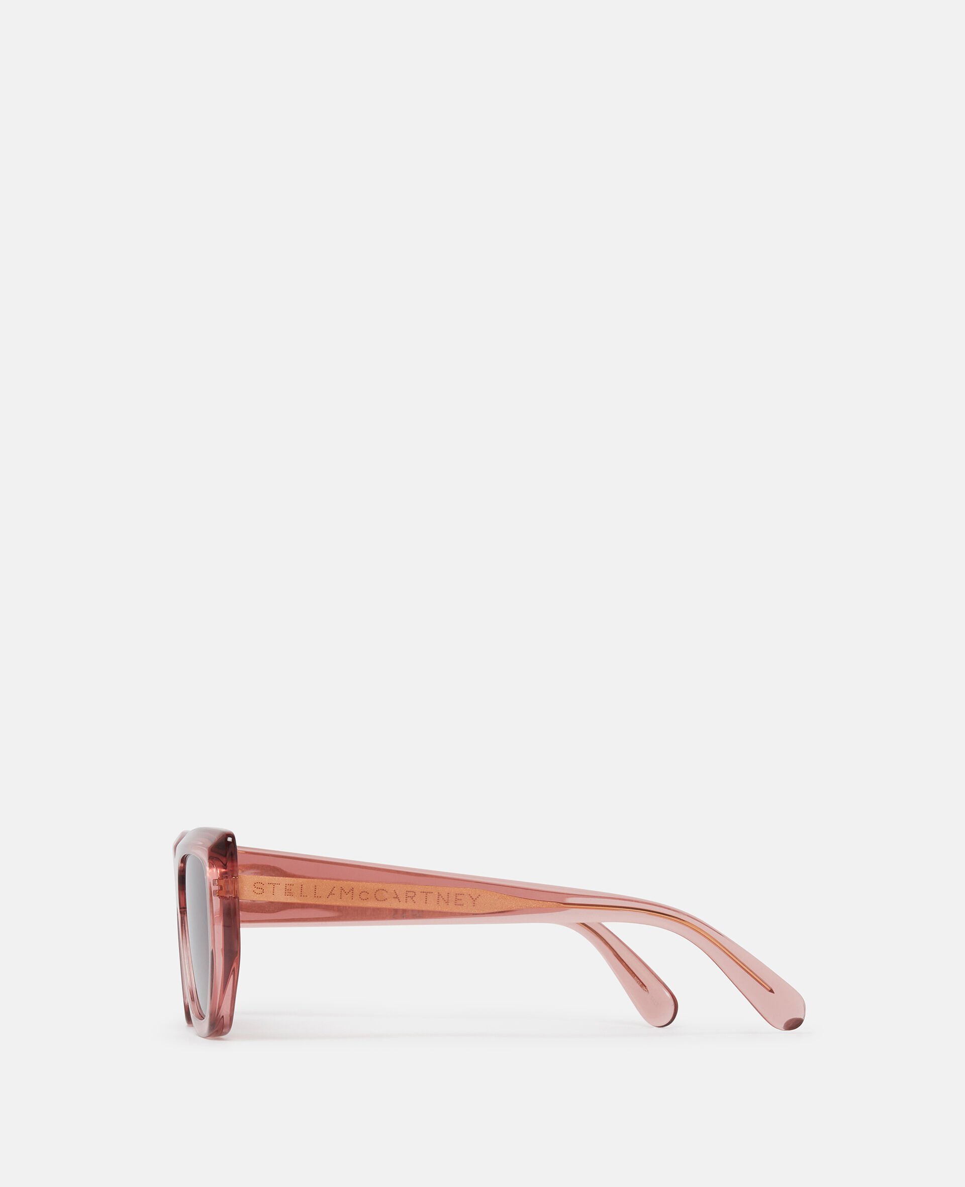 Logo Cat‐Eye Sunglasses-Pink-medium Logo Cat‐Eye Sunglasses-Pink-medium